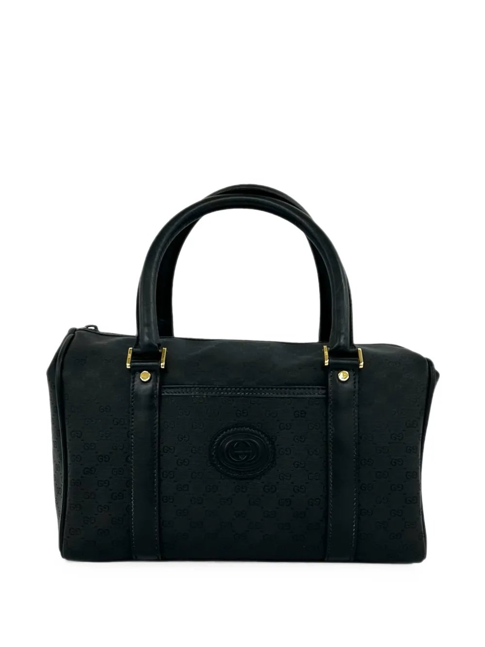 20th Century Microguccissima Coated Canvas handbag
