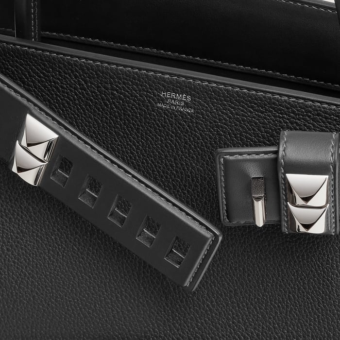 Noir Medor Clous Bag