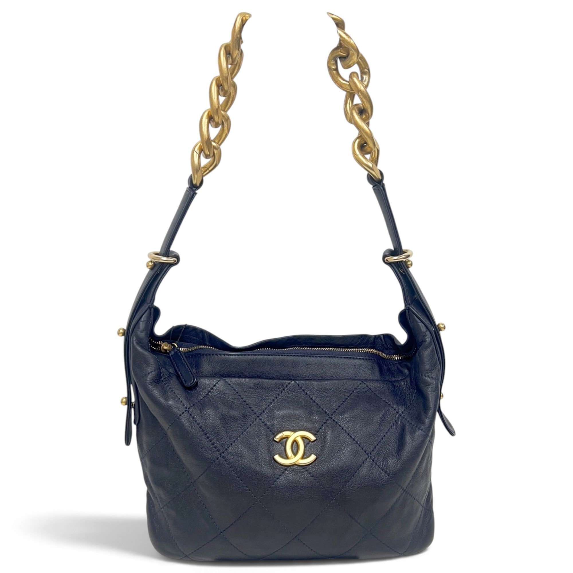 Leather handbag