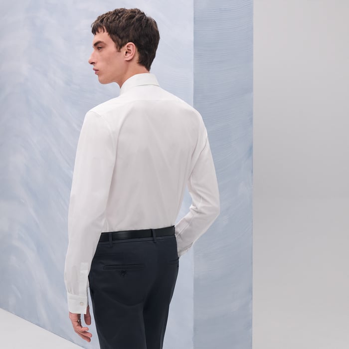 Blanc Fitted Shirt