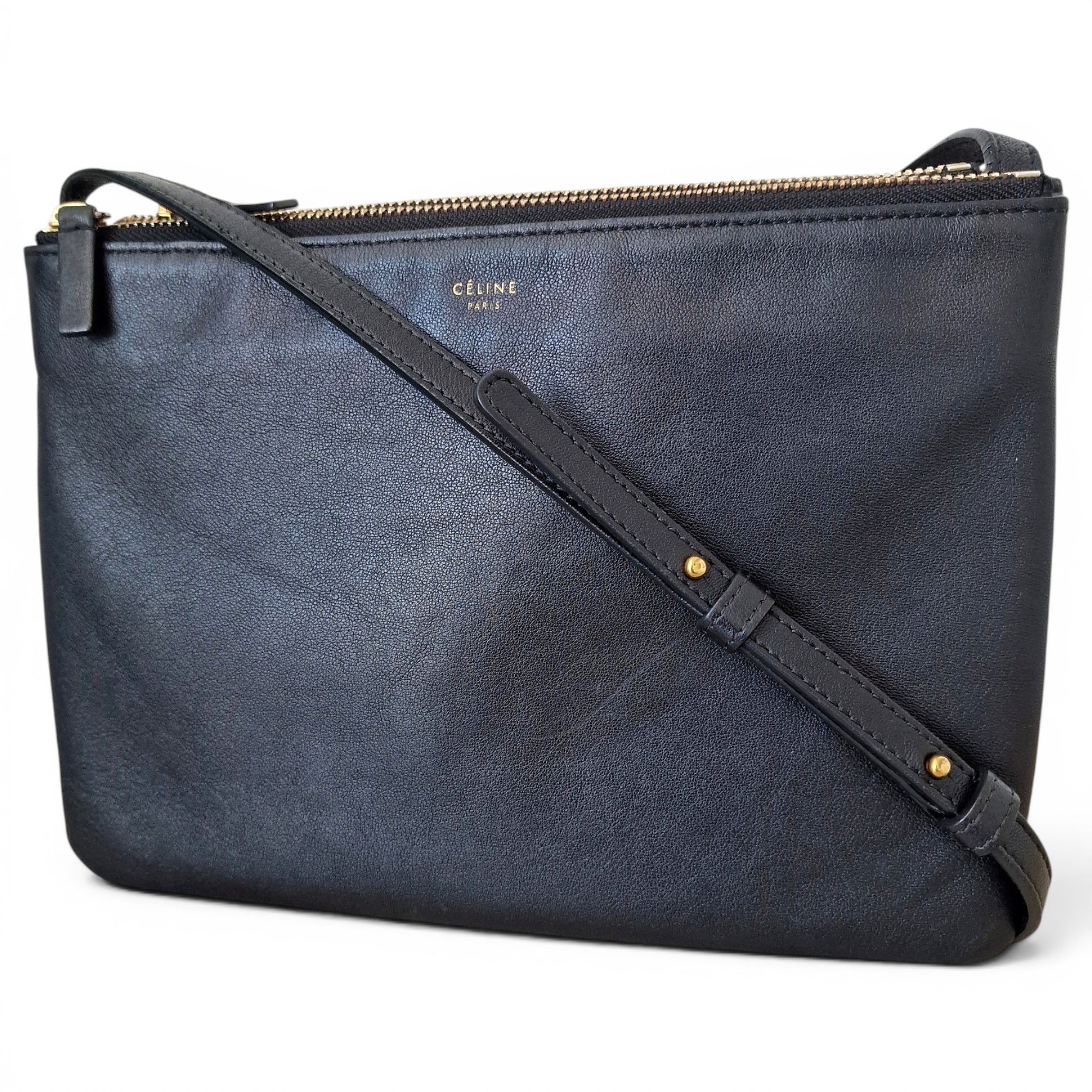 Trio leather handbag
