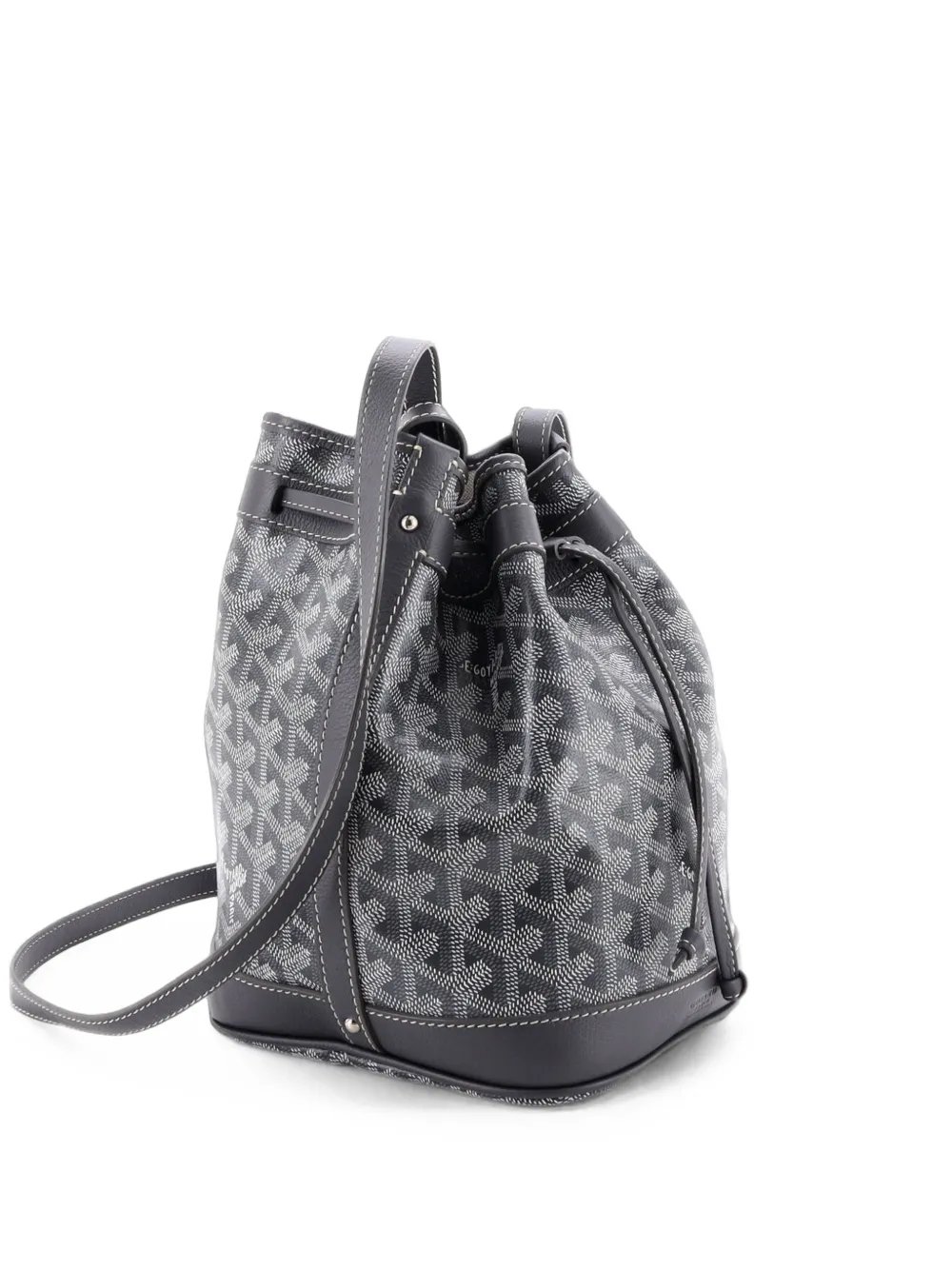 Petit Flot Coated Canvas PM bucket bag