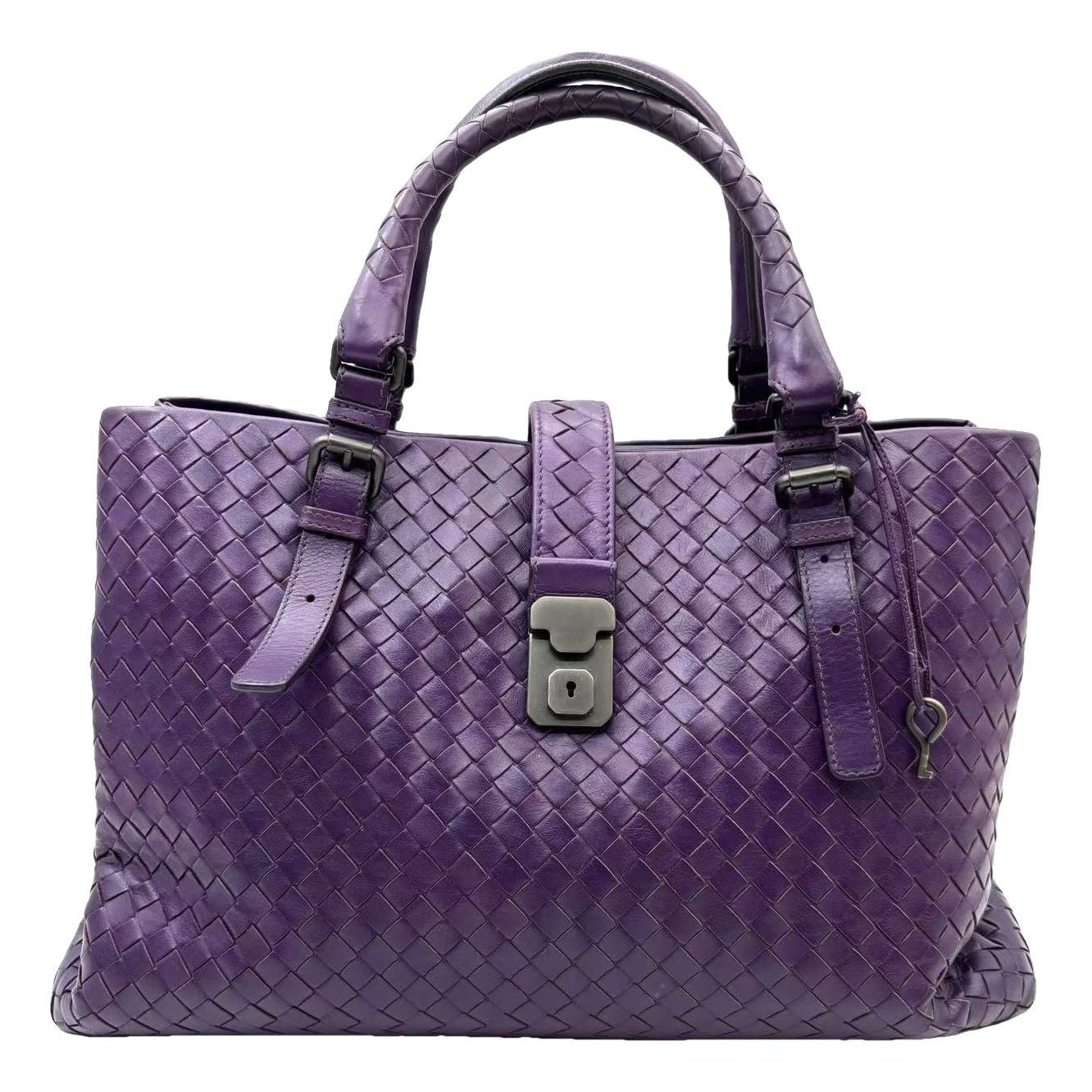 Roma leather handbag