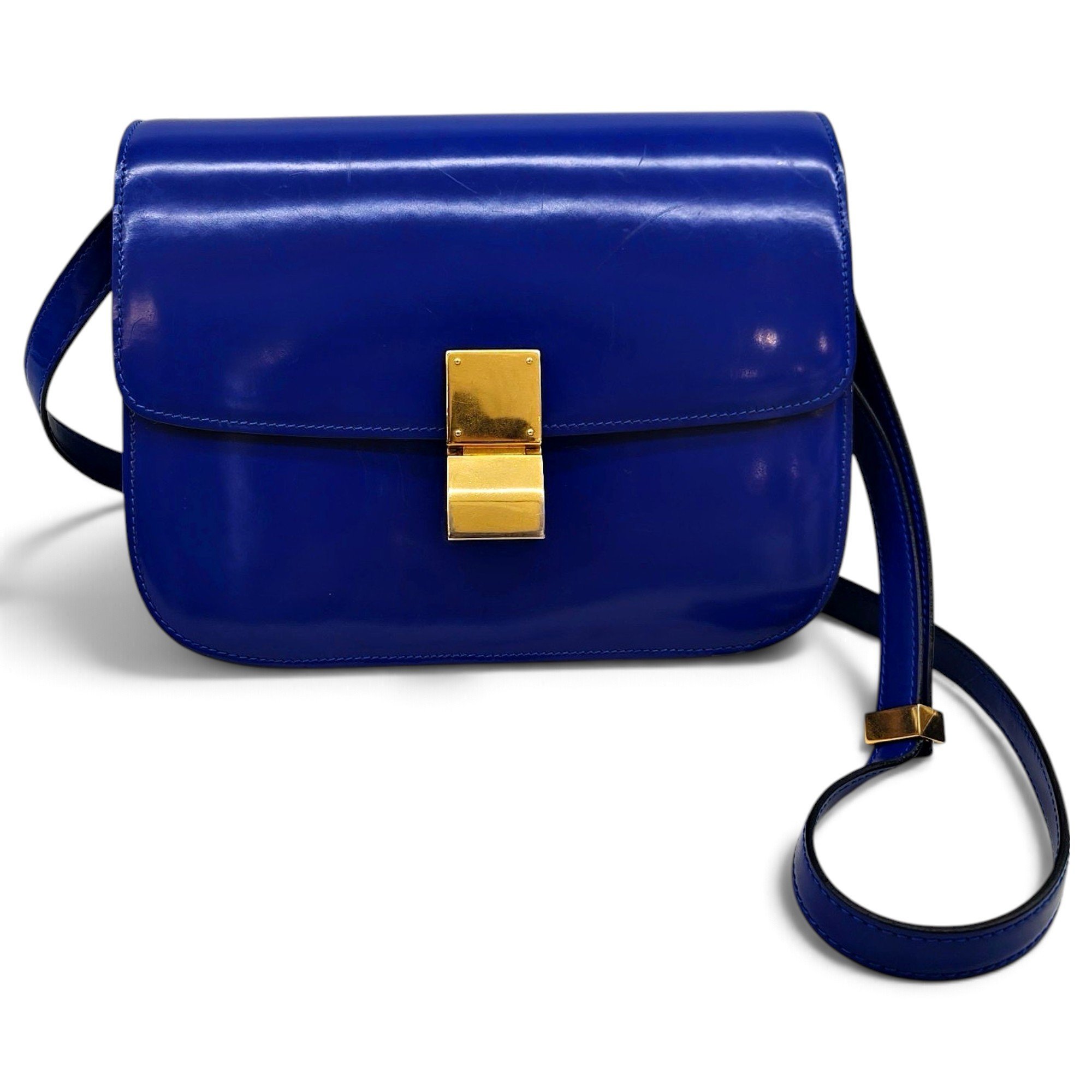 Classic leather handbag