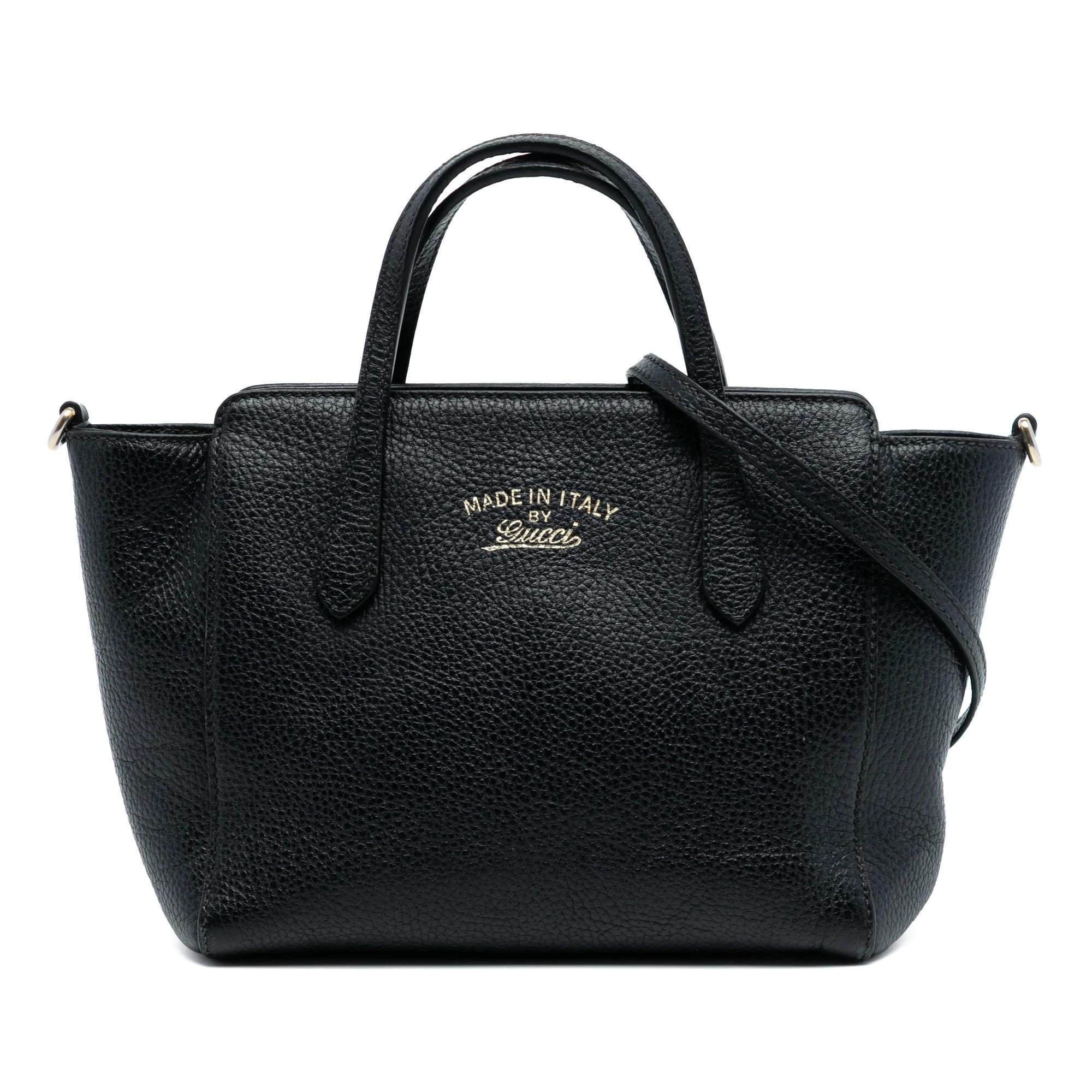 Swing leather satchel