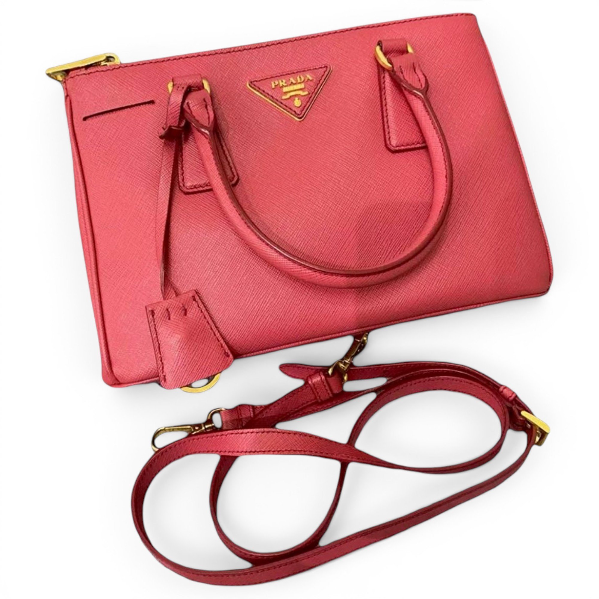 Galleria leather handbag