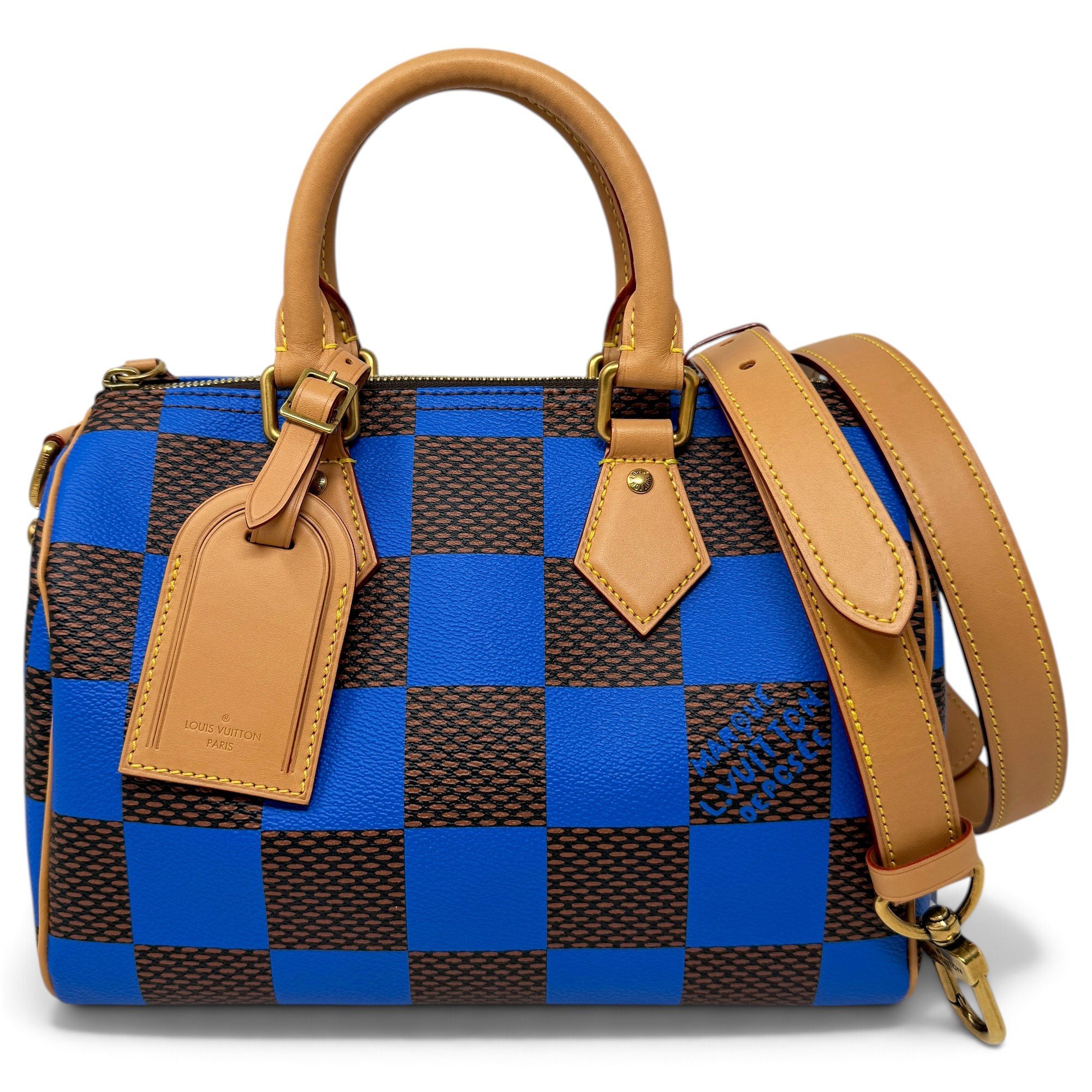 Speedy Bandoulière leather crossbody bag