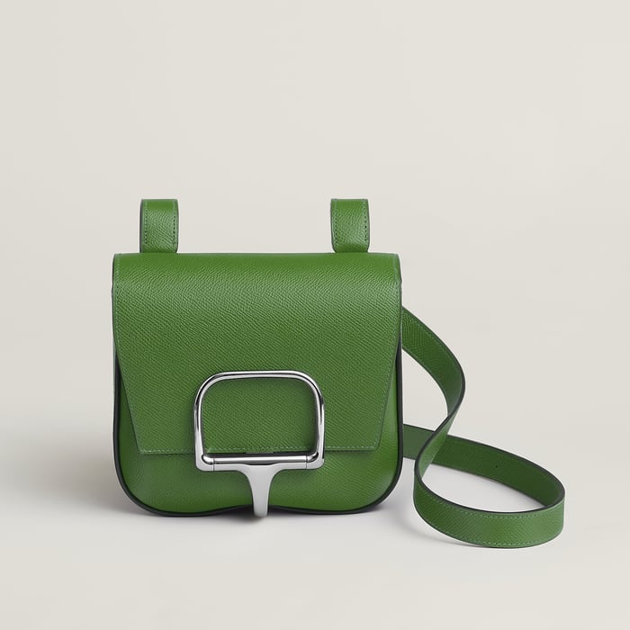 Vert Yucca Hermès Della Cavalleria Mini Bag