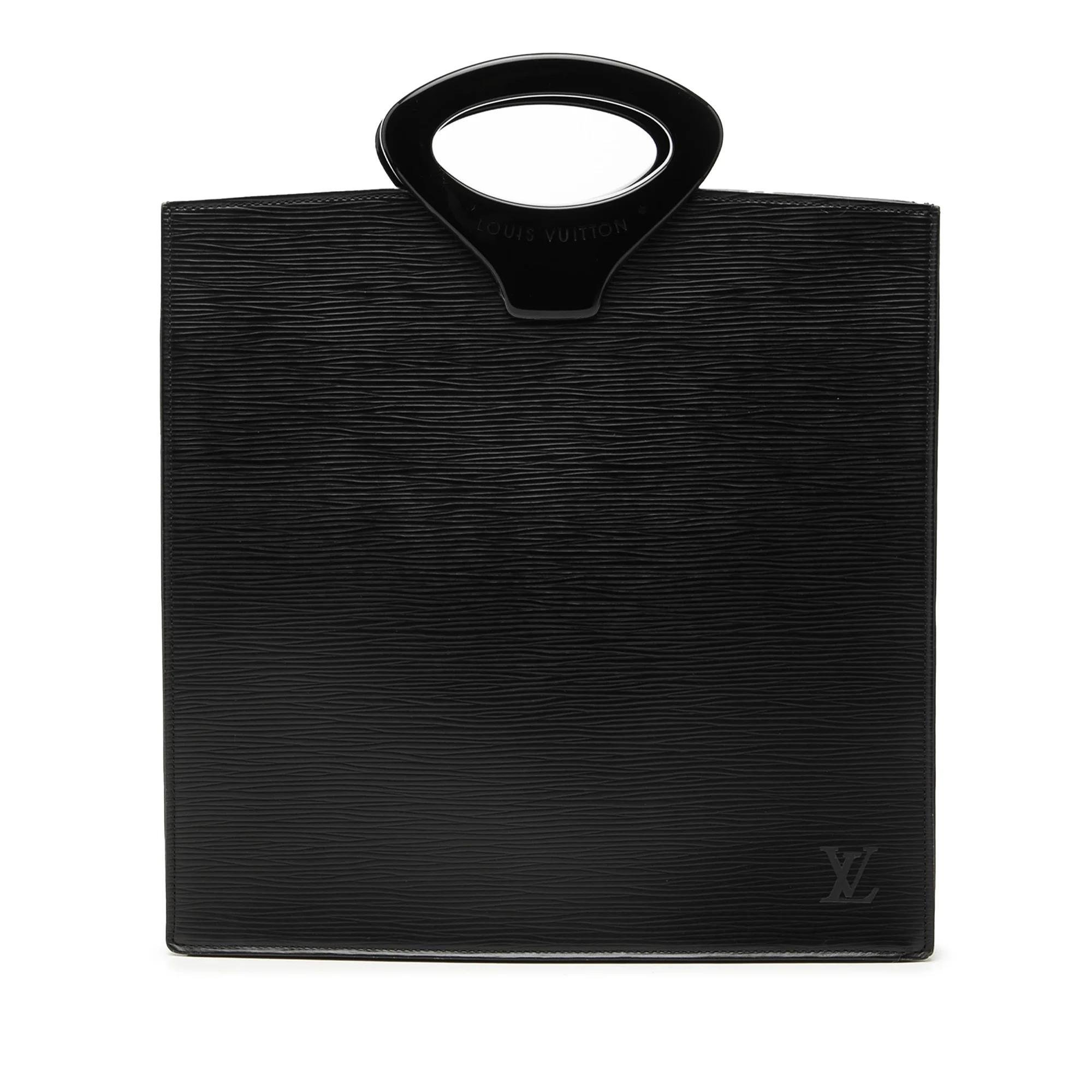 Ombre leather handbag