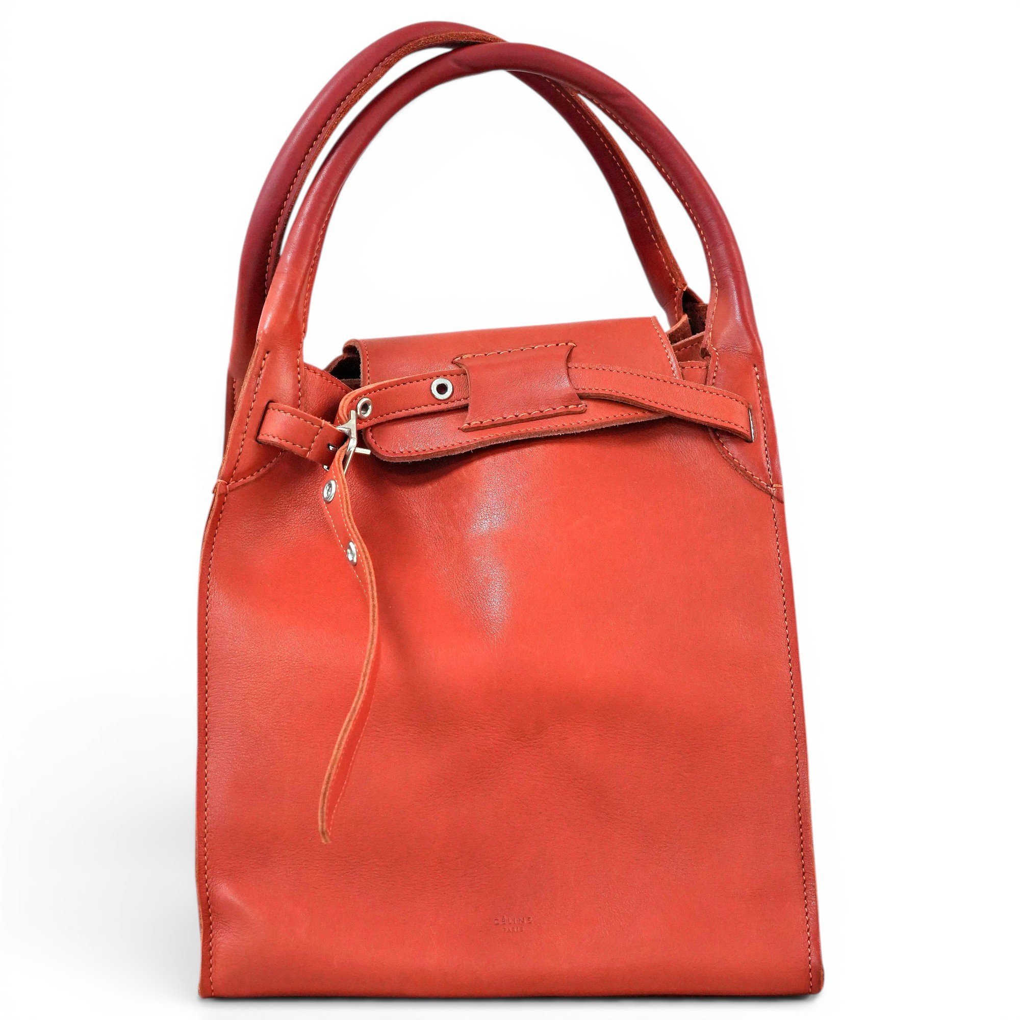 Big Bag leather handbag