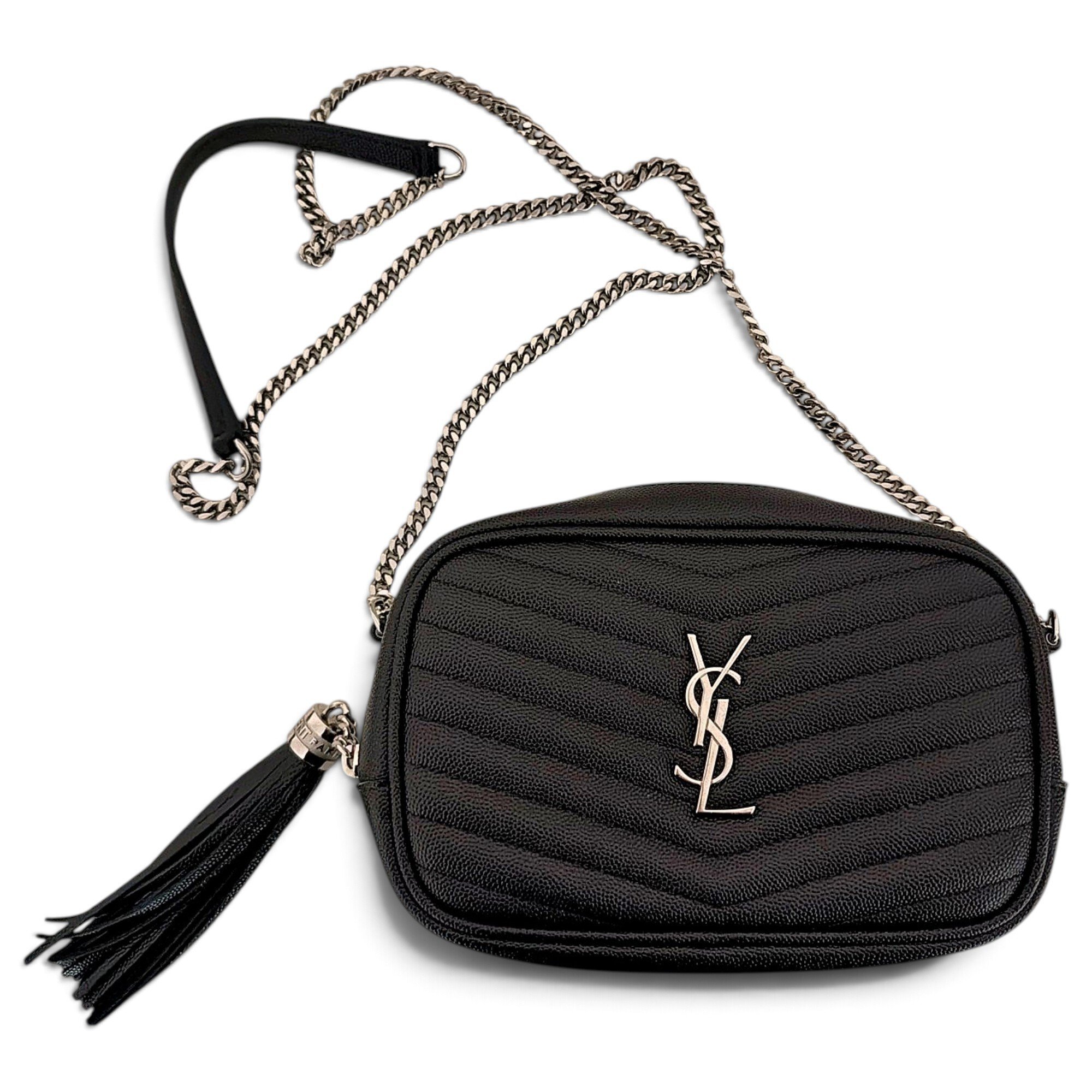 Baby monogramme leather handbag
