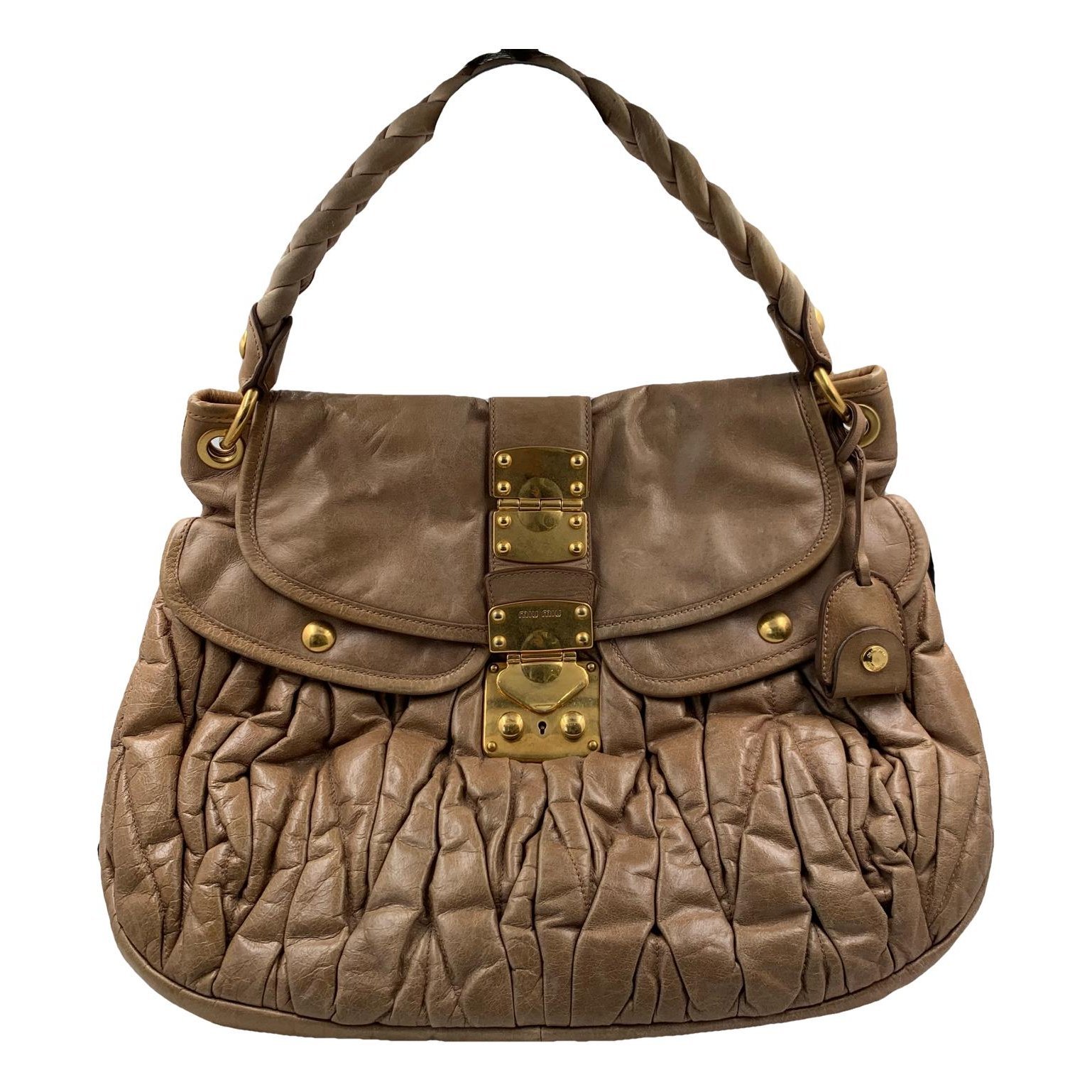 Coffer leather bag