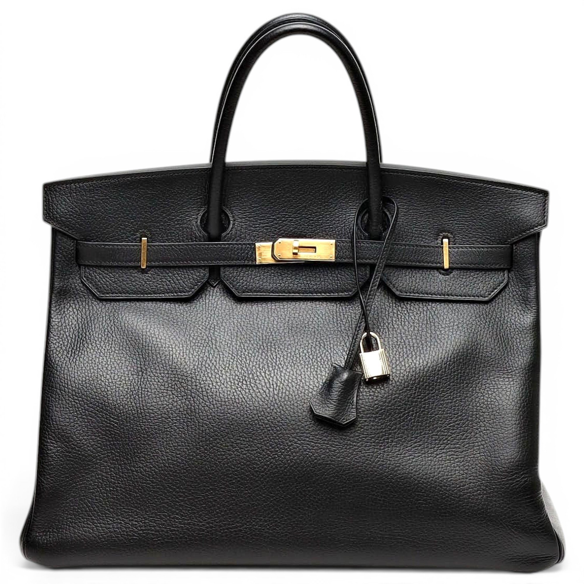 Birkin 40 leather handbag