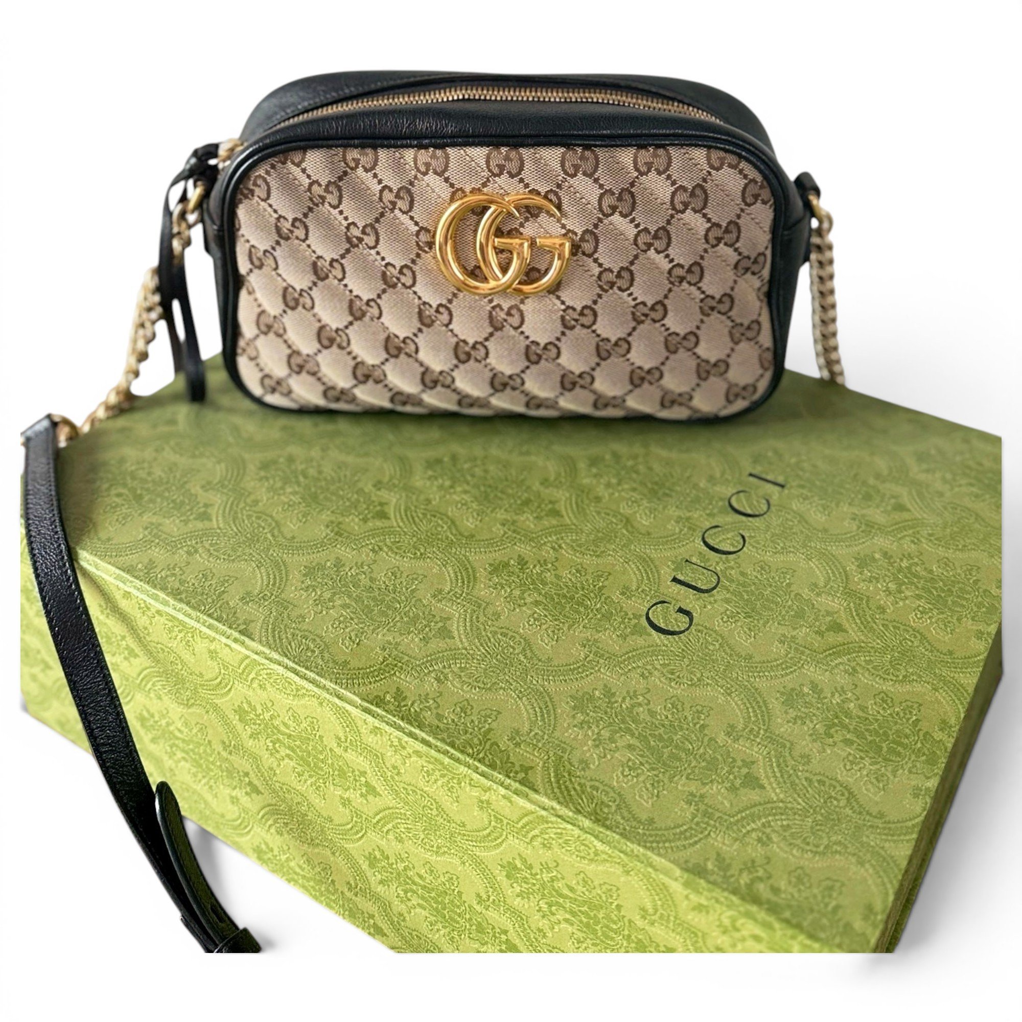 GG Marmont leather crossbody bag
