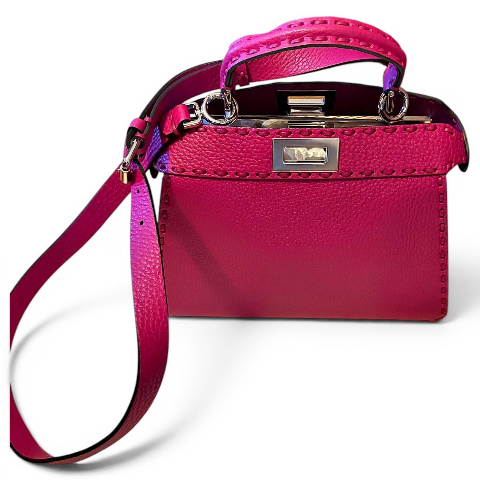 Peekaboo IseeU leather handbag