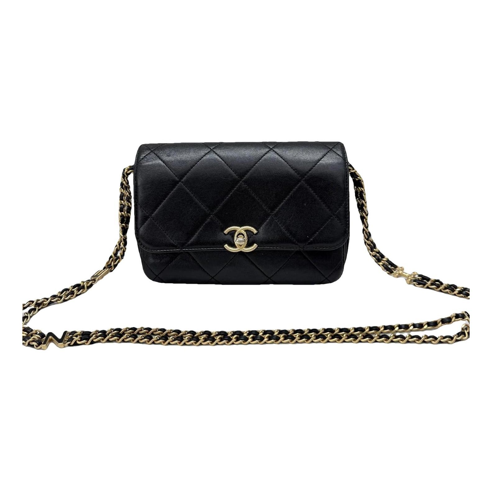 Leather mini bag