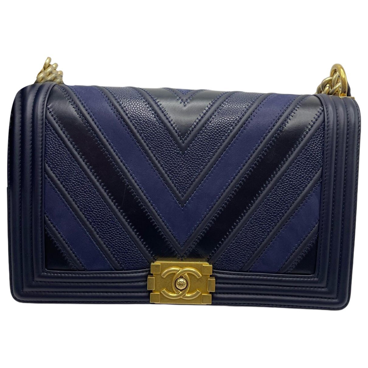 Boy leather crossbody bag