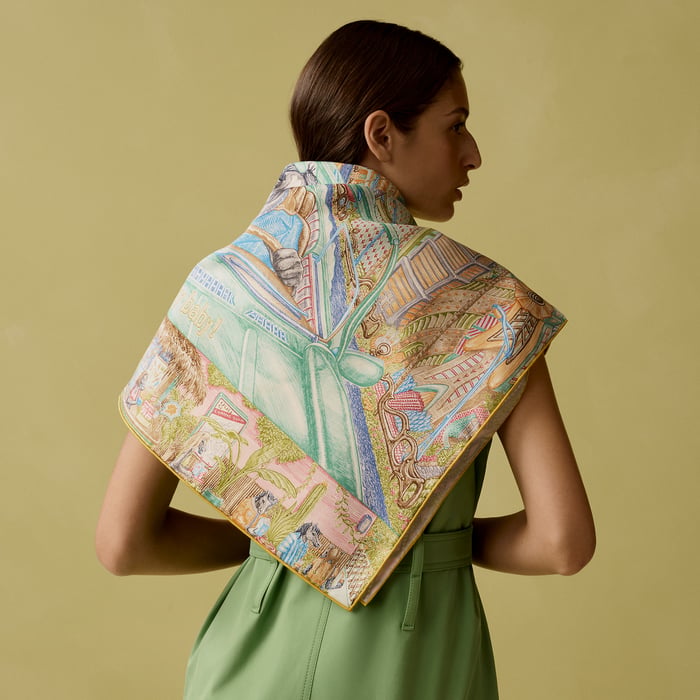 City Of Light Scarf 90
