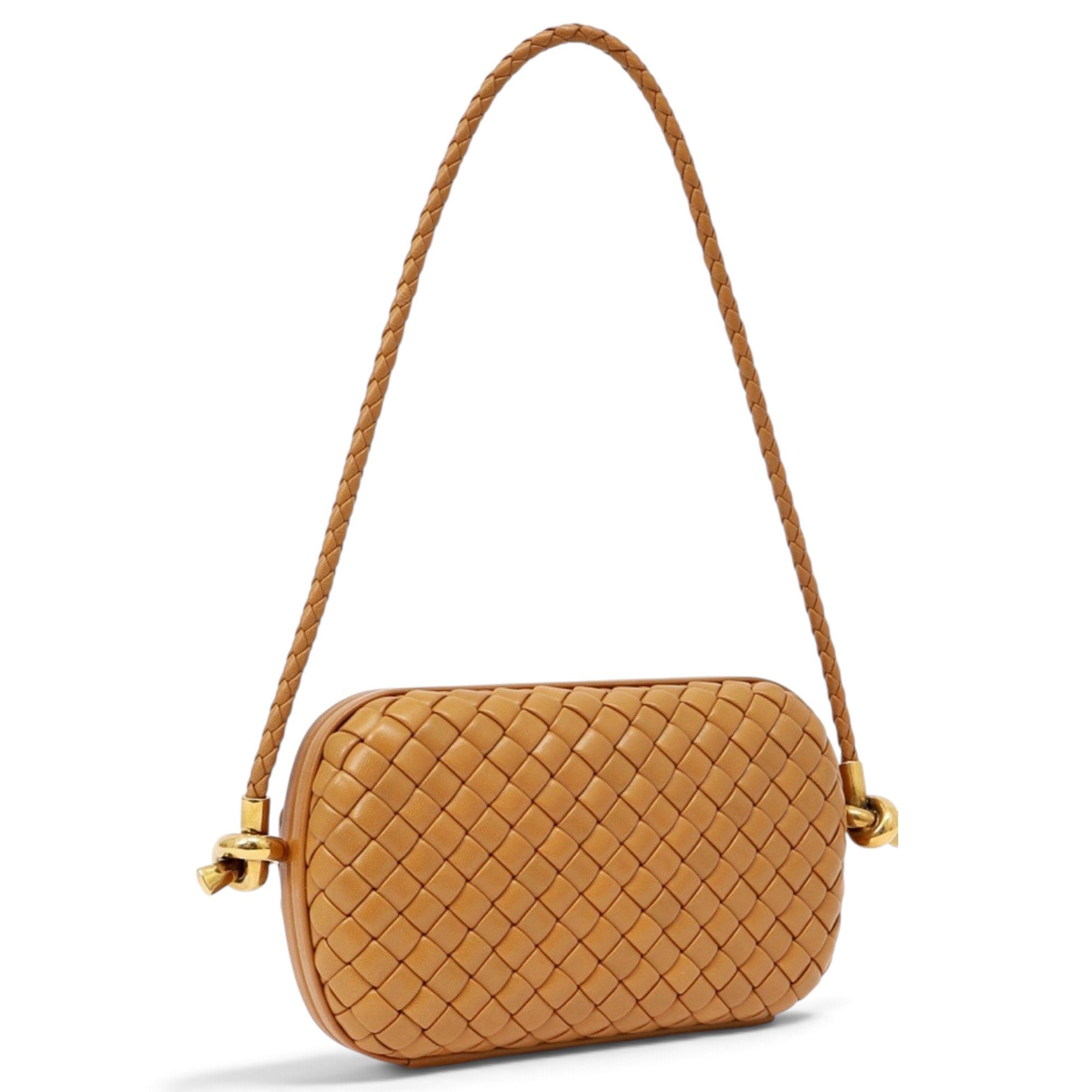 Knot leather mini bag