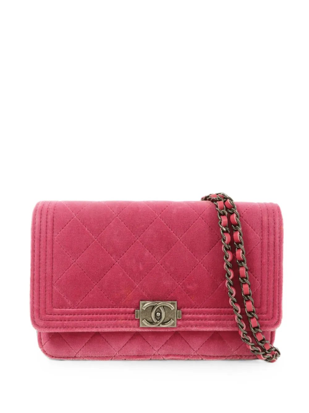 Boy quilted mini shoulder bag