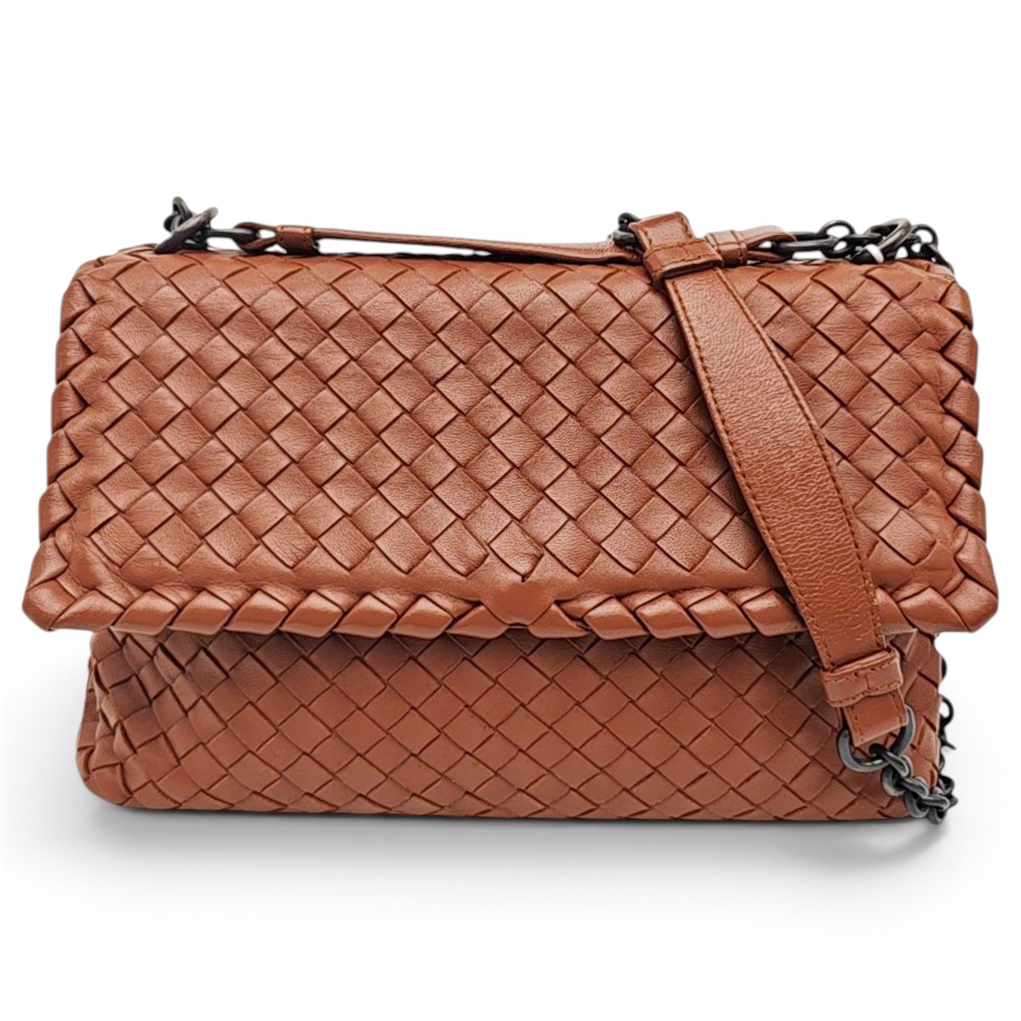 Olimpia leather crossbody bag