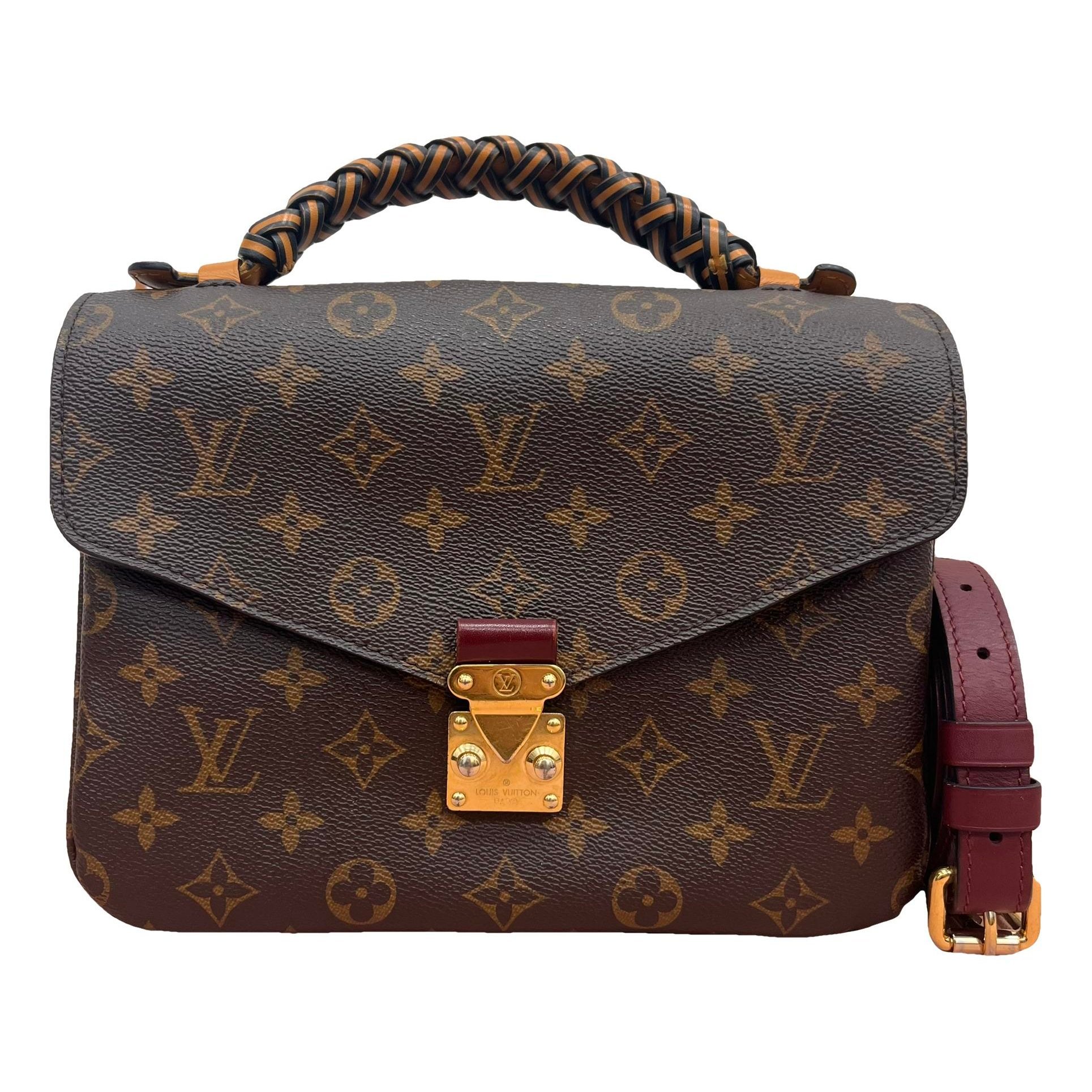 Metis leather handbag