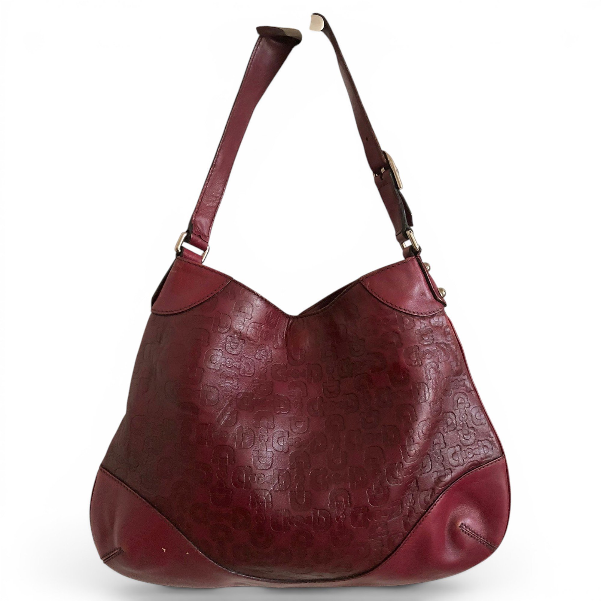Gucci B leather handbag