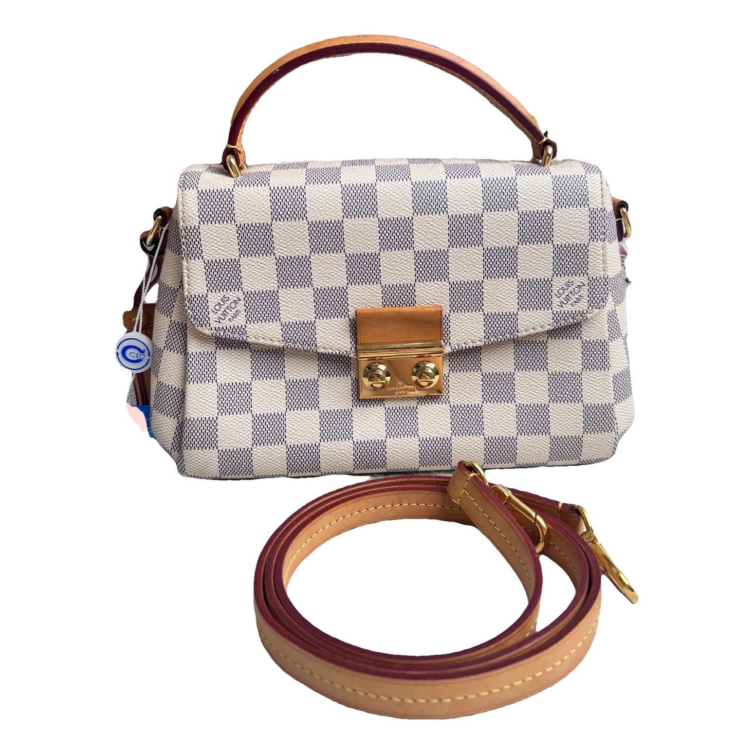 Croisette leather handbag