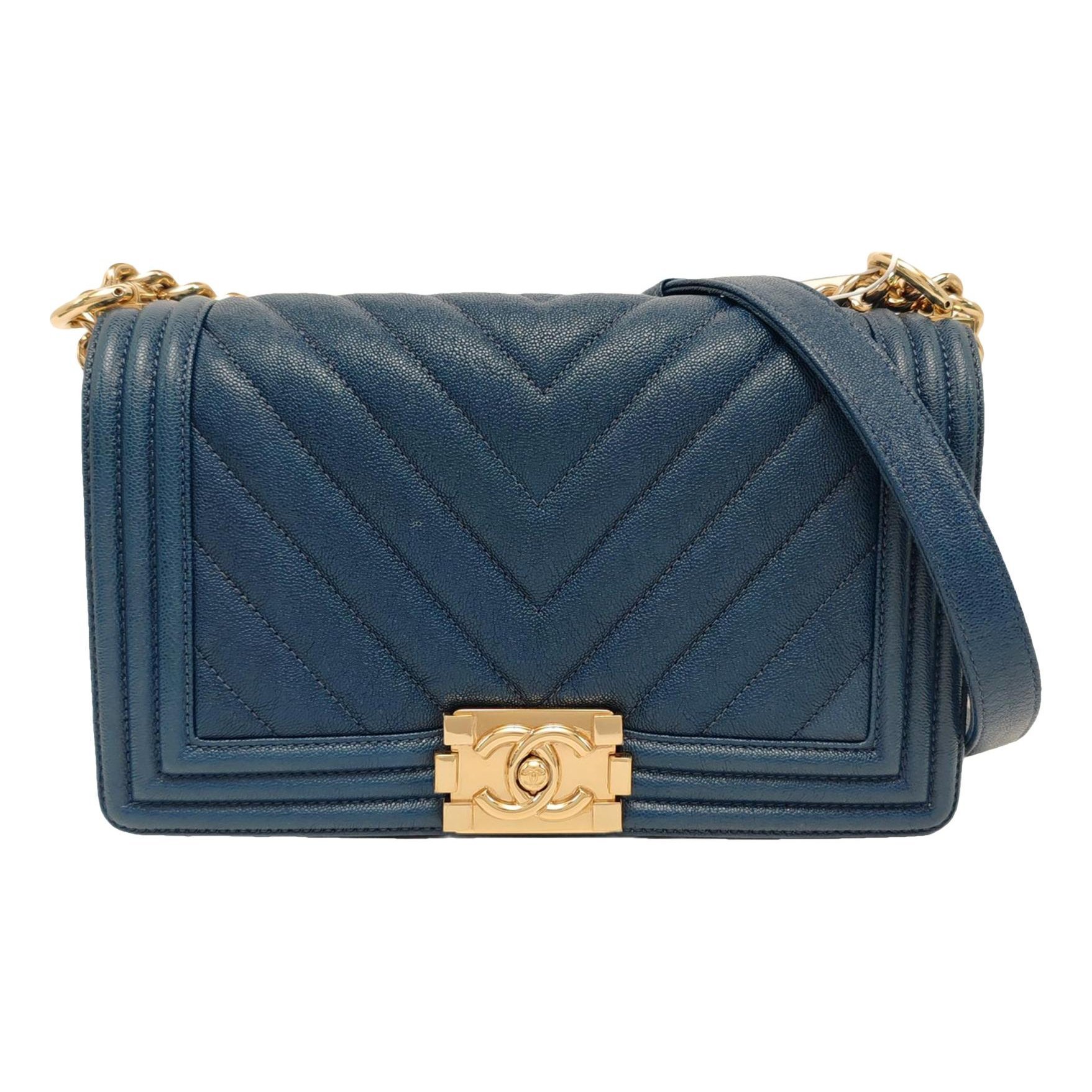 Boy leather crossbody bag