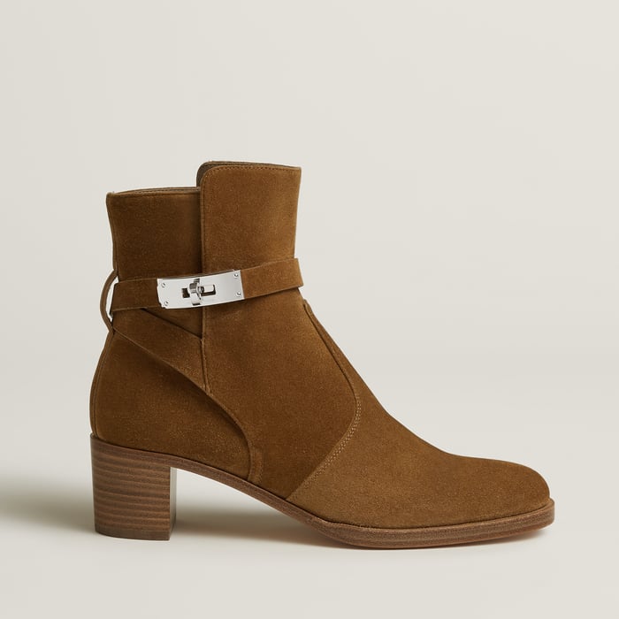 Brun Fumé Bota De Cano Baixo Frenchie 50
