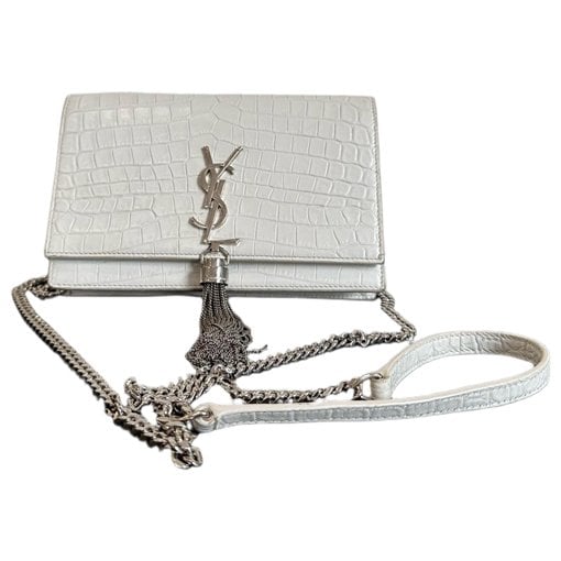 Pompom Kate leather handbag