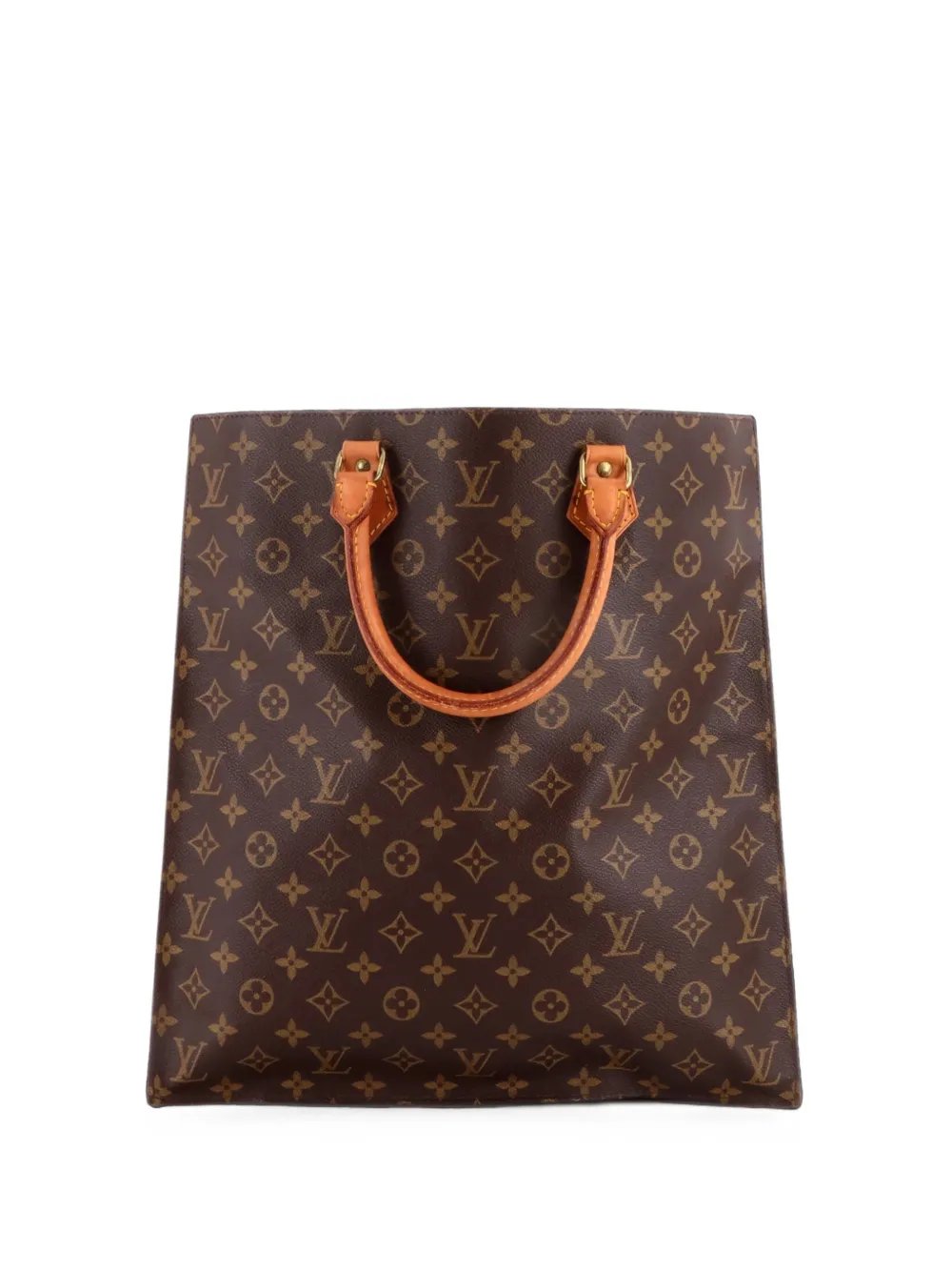 Vintage Sac Plat Bag Monogram Canvas tote bag