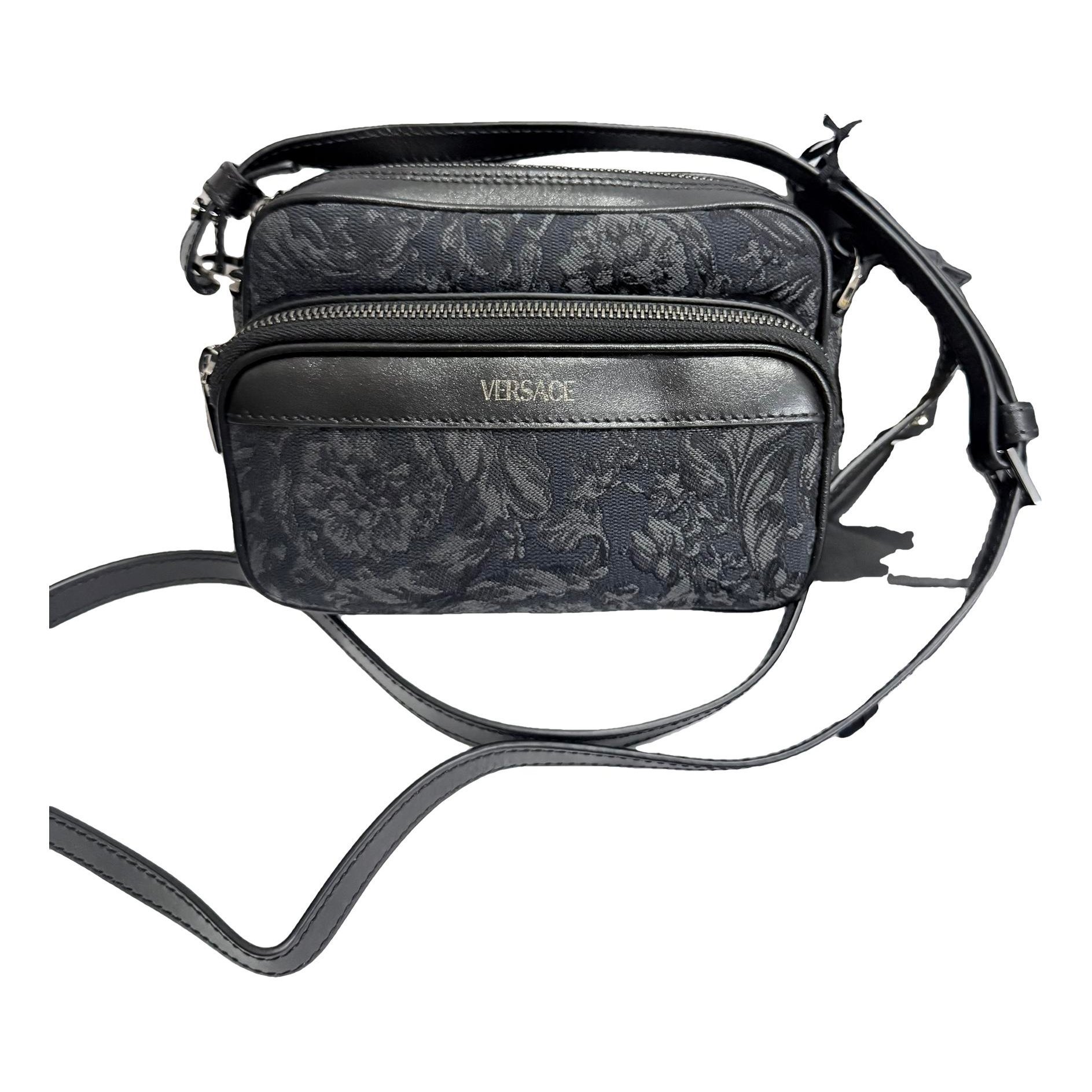 Versace Leather crossbody bag