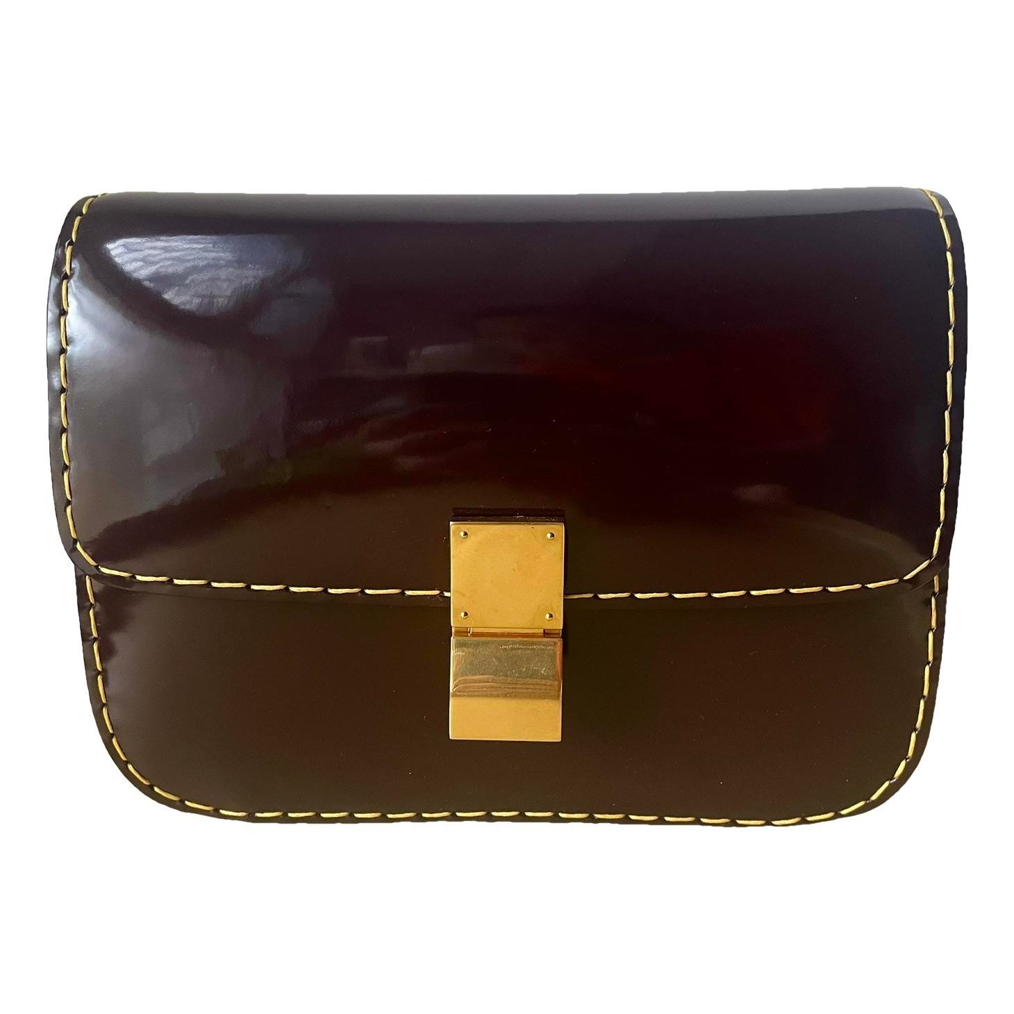 Classic leather crossbody bag
