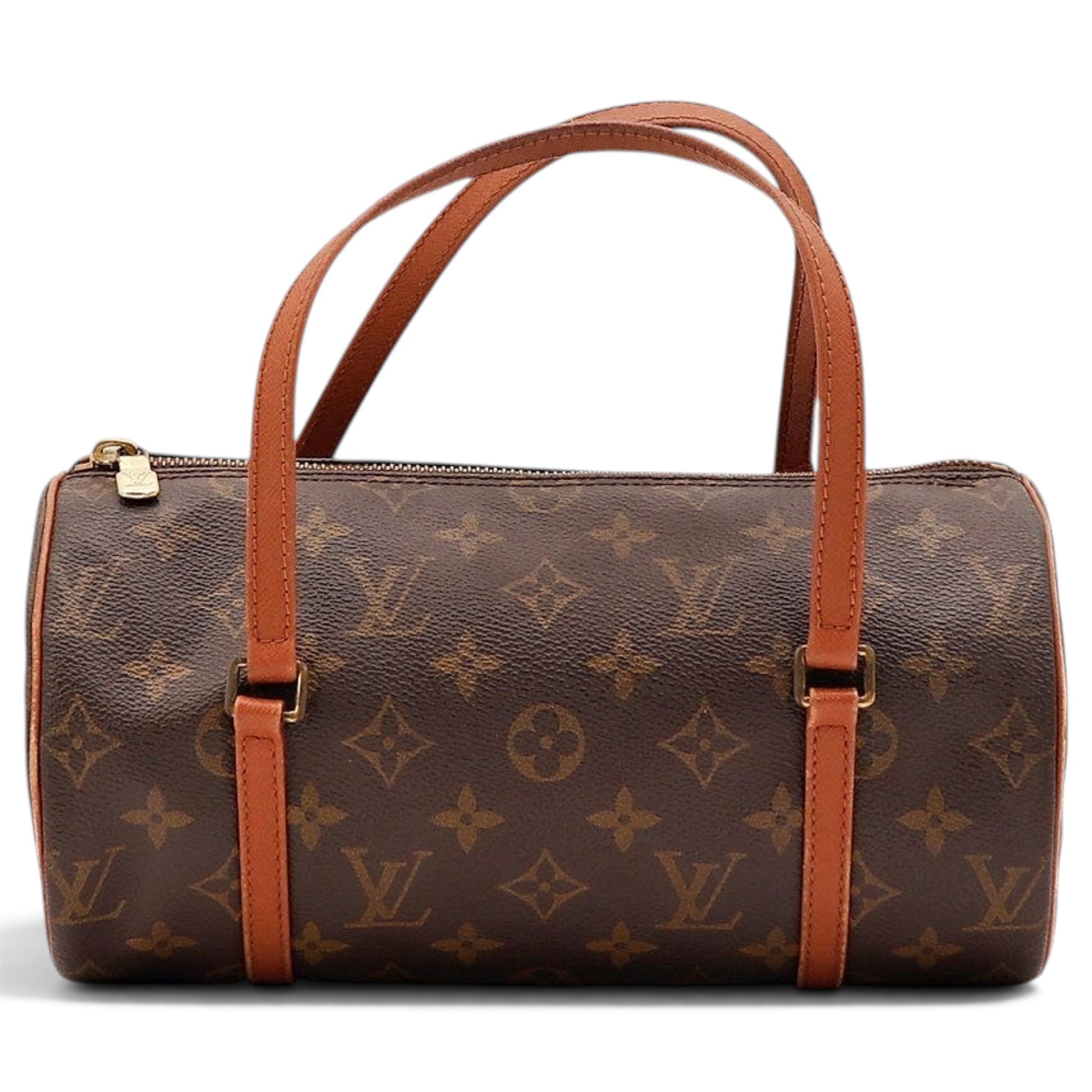 Papillon leather handbag