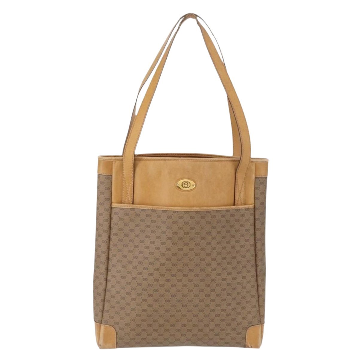 Leather tote