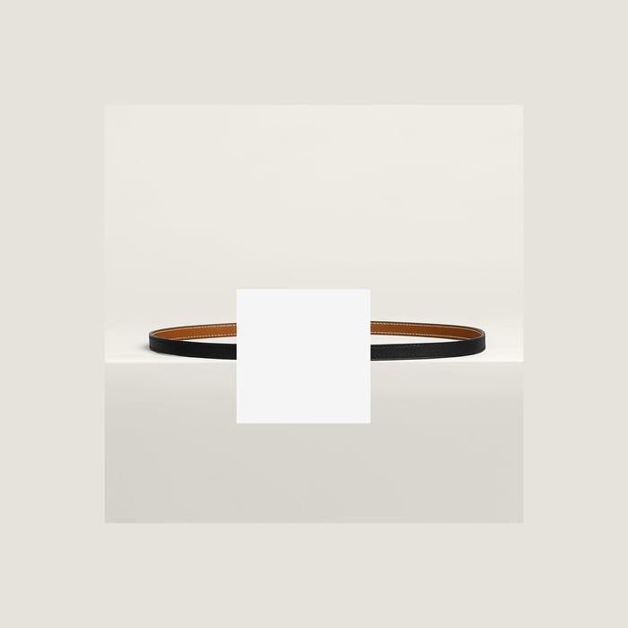 H Torsade Belt Buckle & Reversible Leather Strap 13 MM