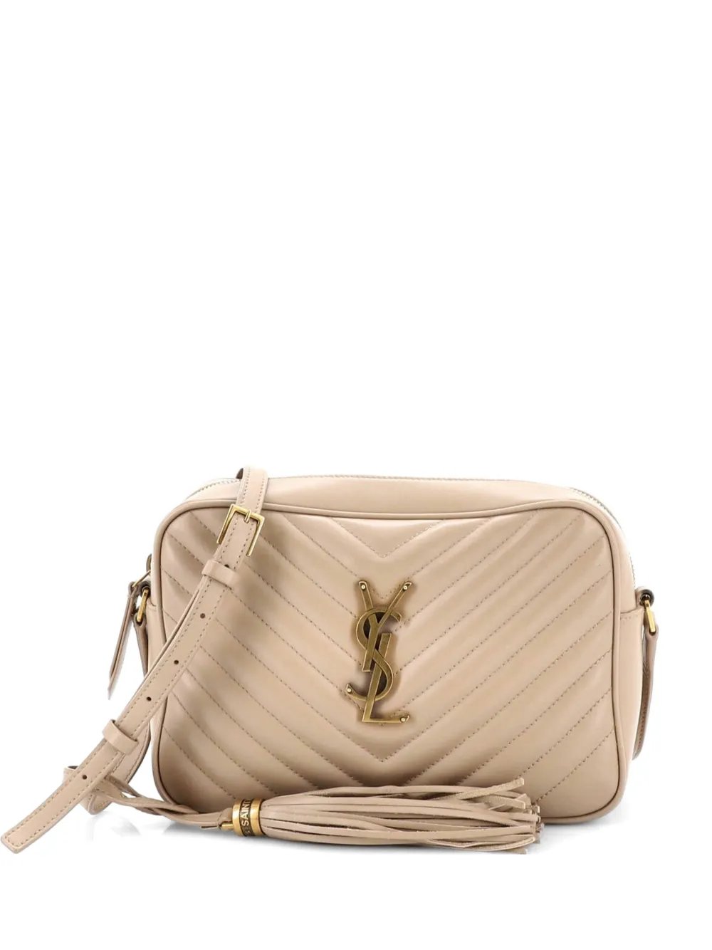 Lou Camera Bag Matelasse Chevron Leather Small crossbody bag