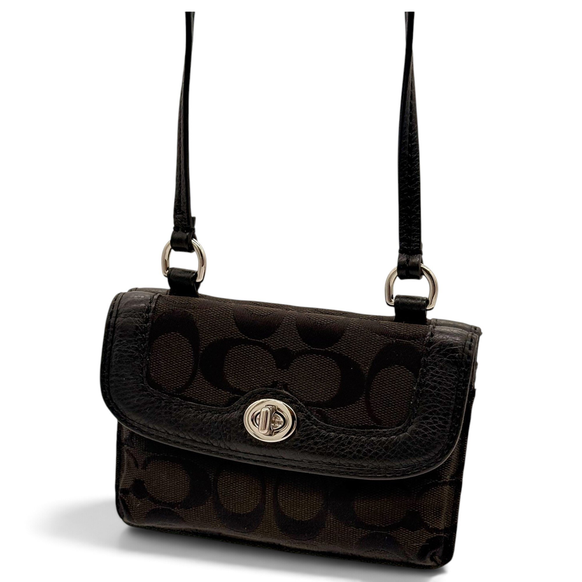Leather crossbody bag