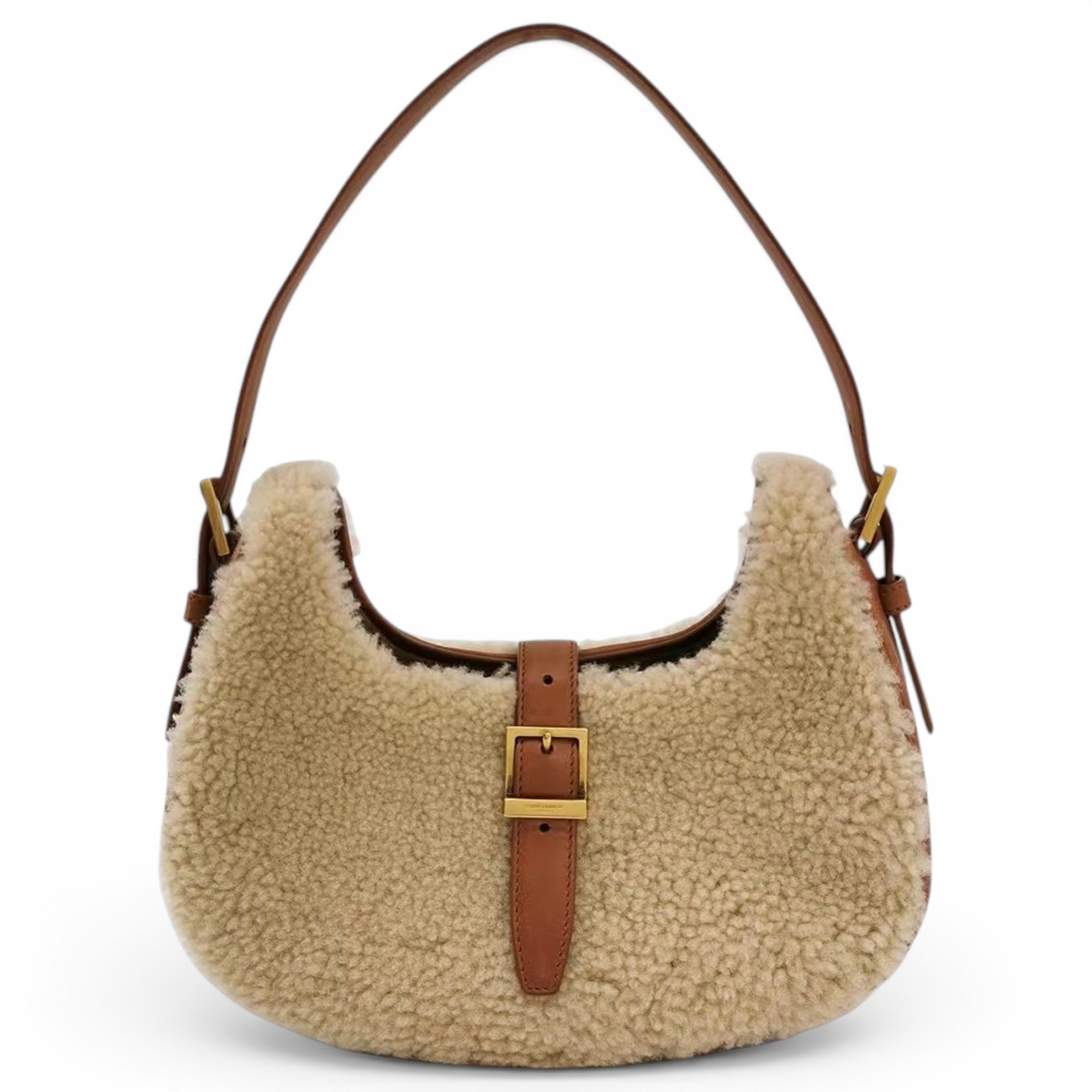Le Fermoir Hobo wool handbag