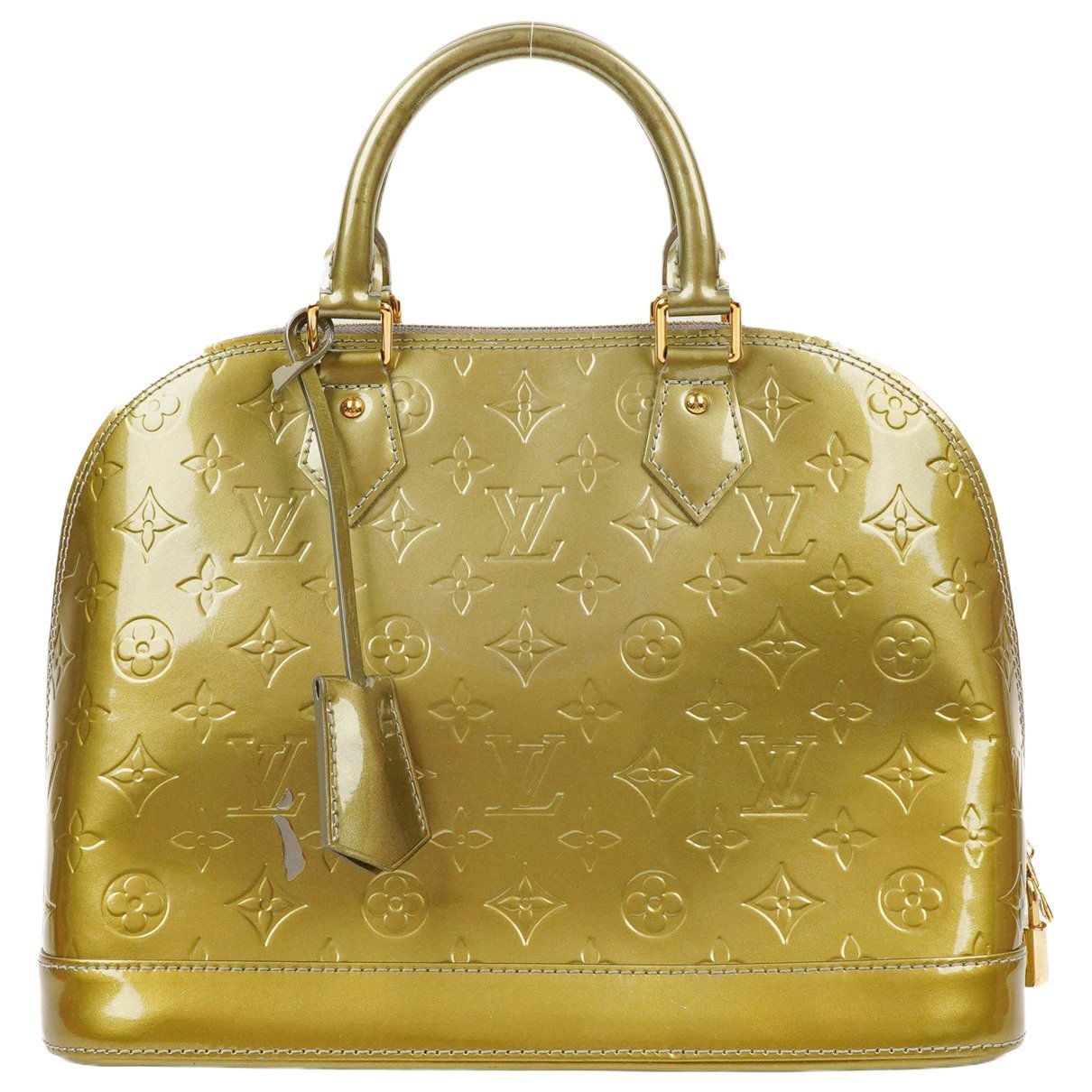 Alma patent leather handbag