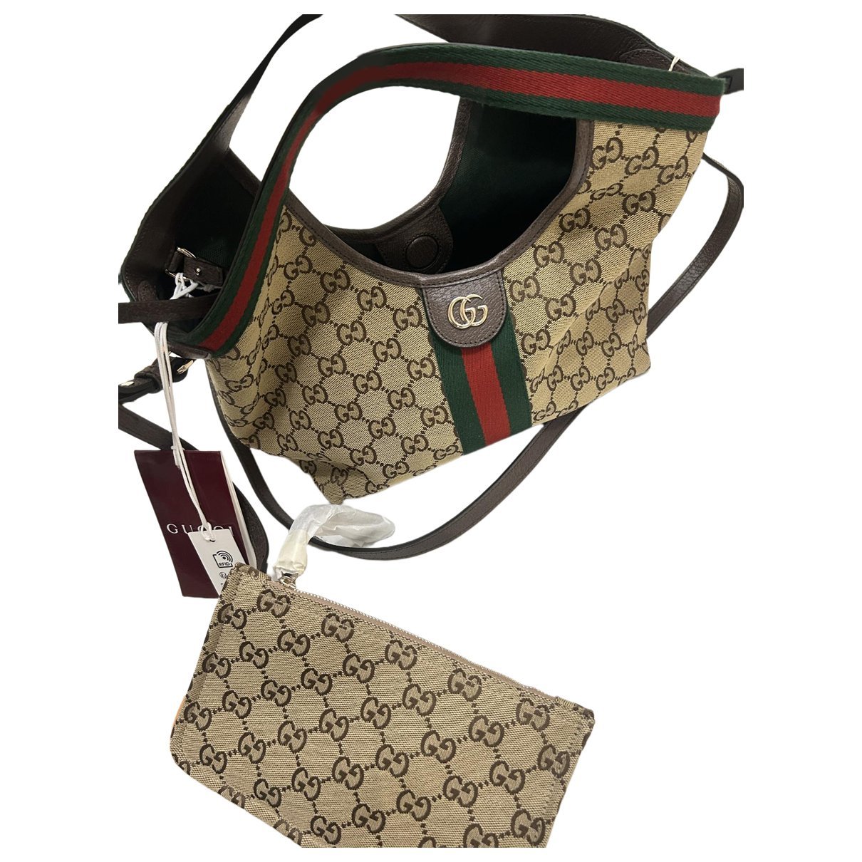 Gucci Giglio cloth handbag