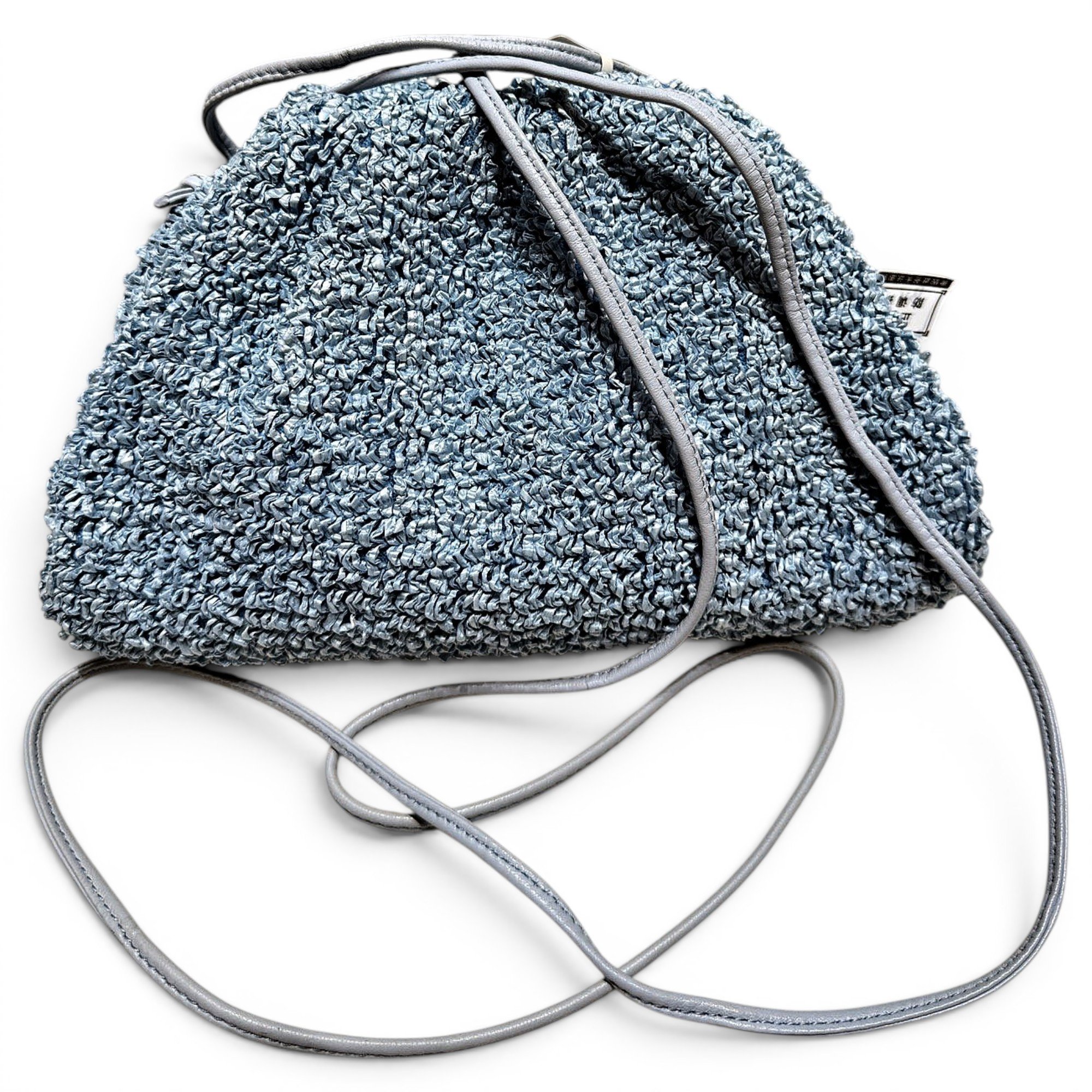 Pouch leather handbag