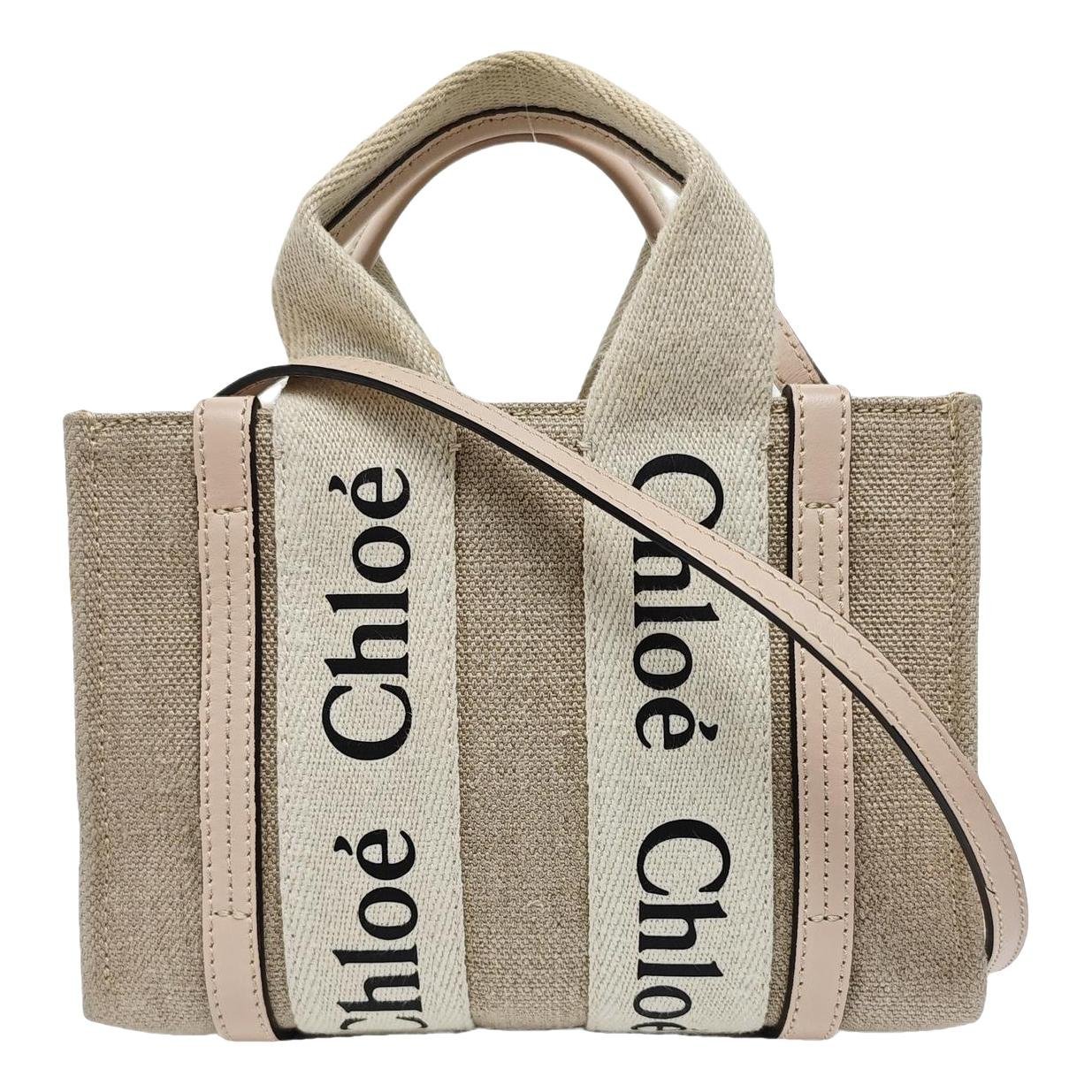 Woody cloth handbag