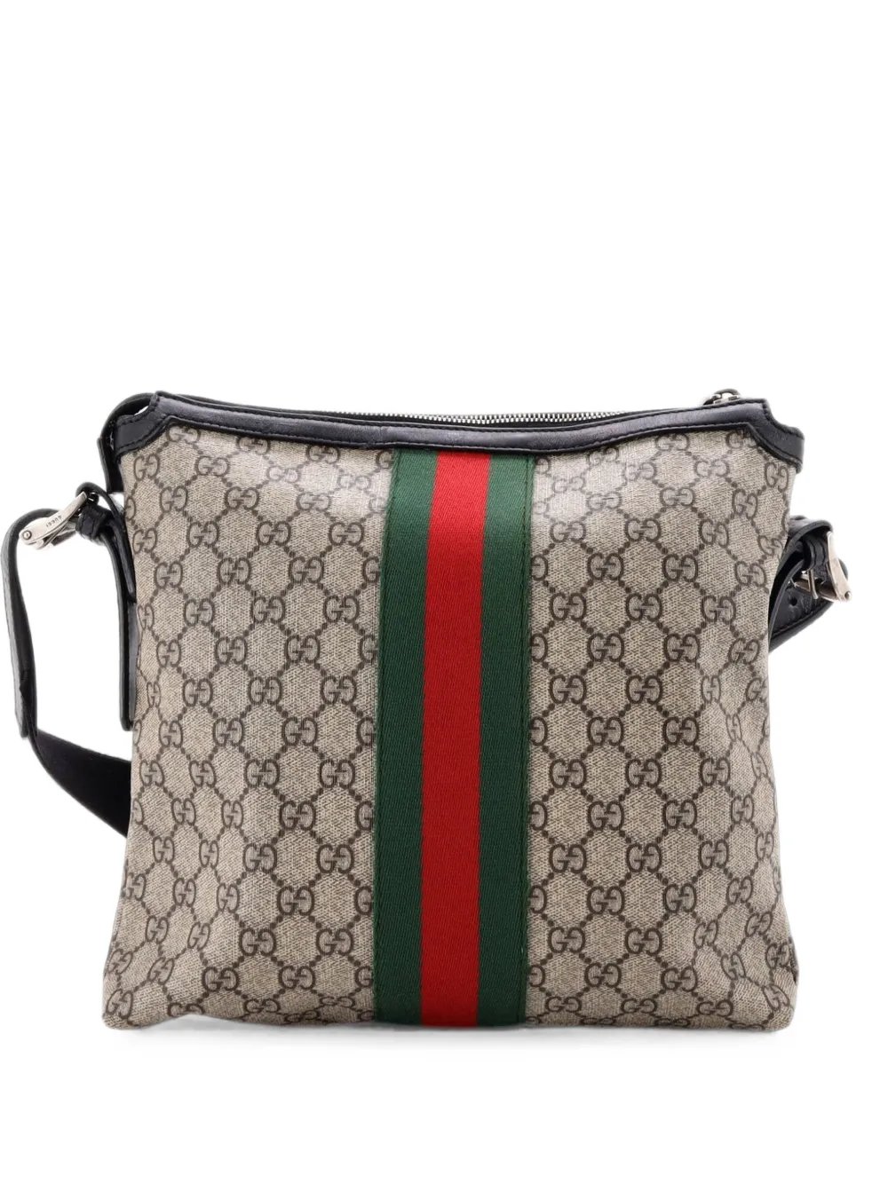 Web Messenger Bag GG Coated Canvas Medium crossbody bag