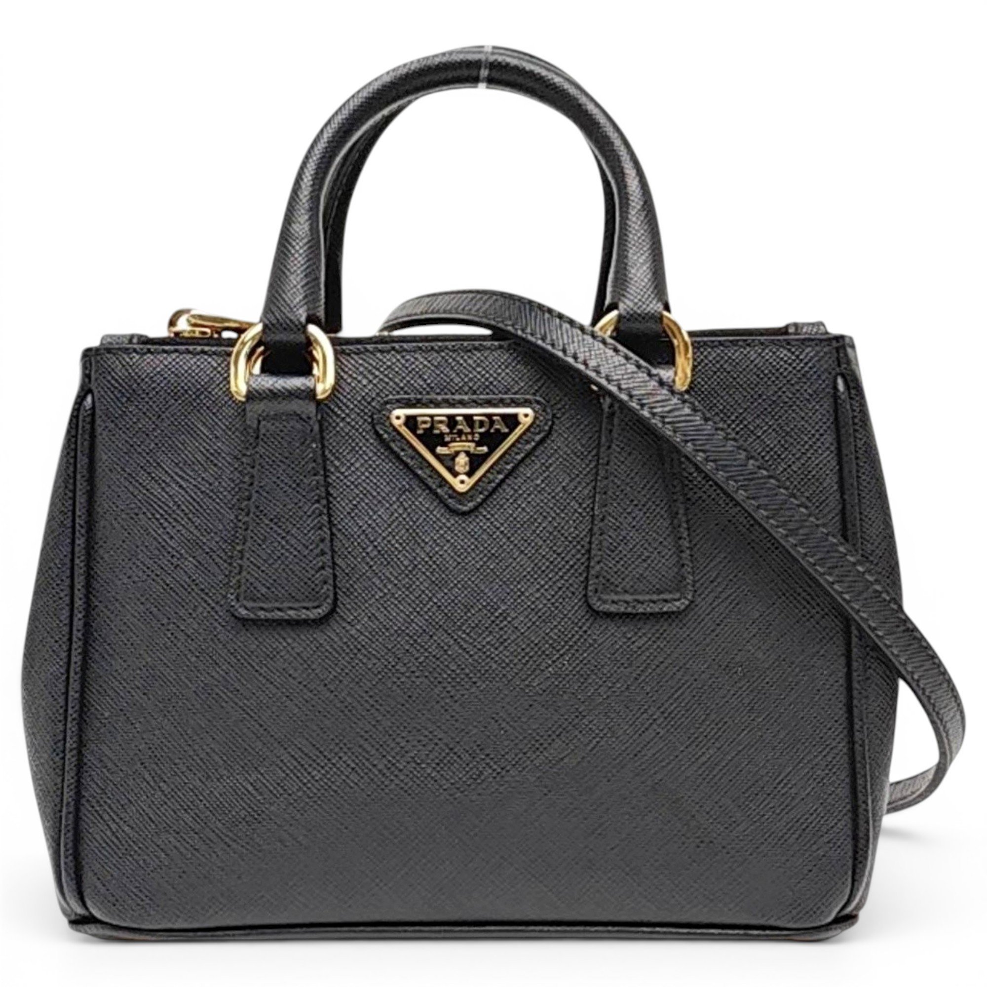 Galleria leather handbag