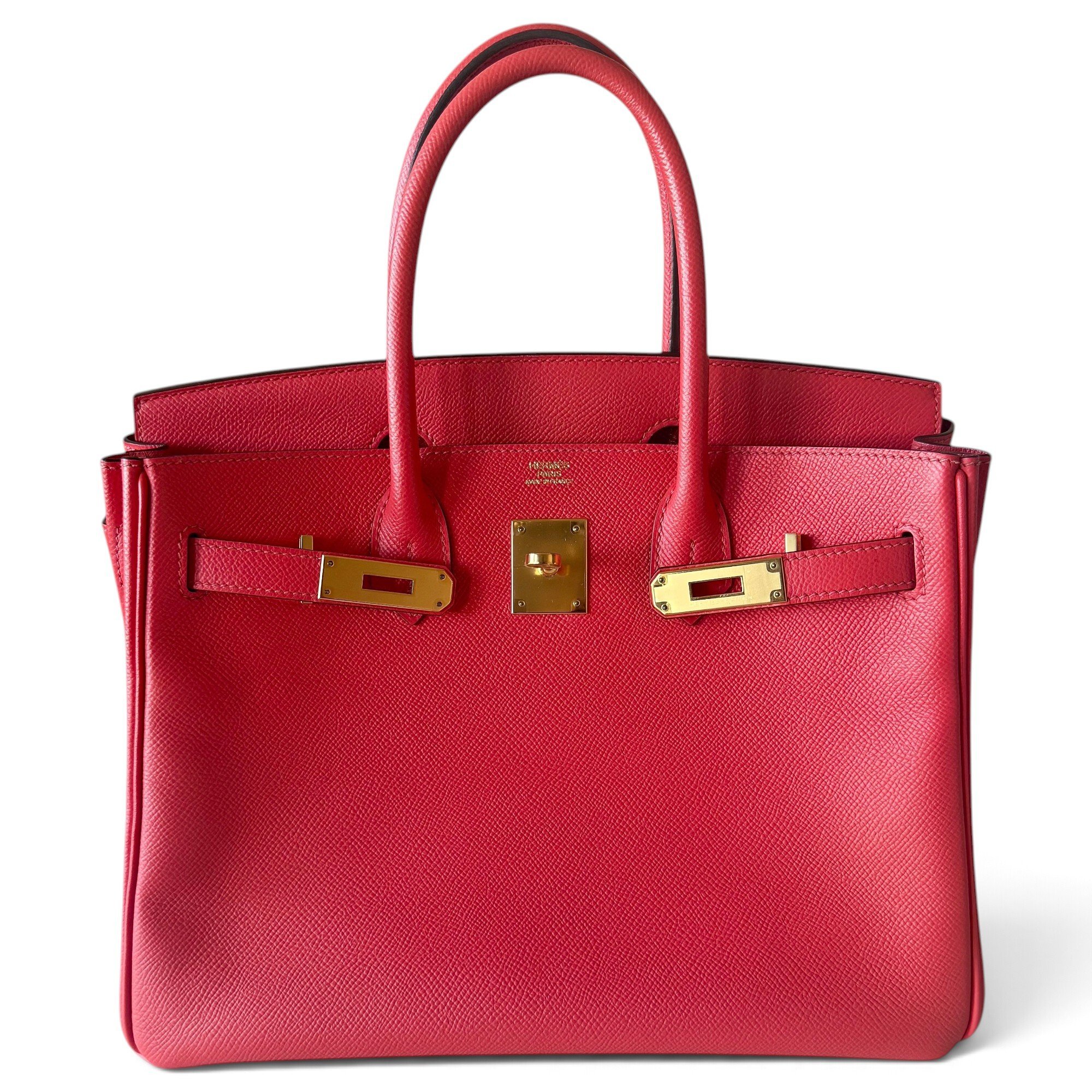 Birkin 30 leather handbag