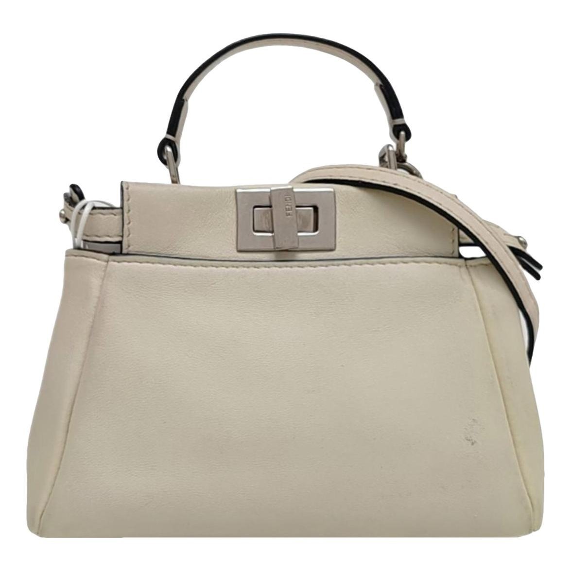 Peekaboo leather crossbody bag