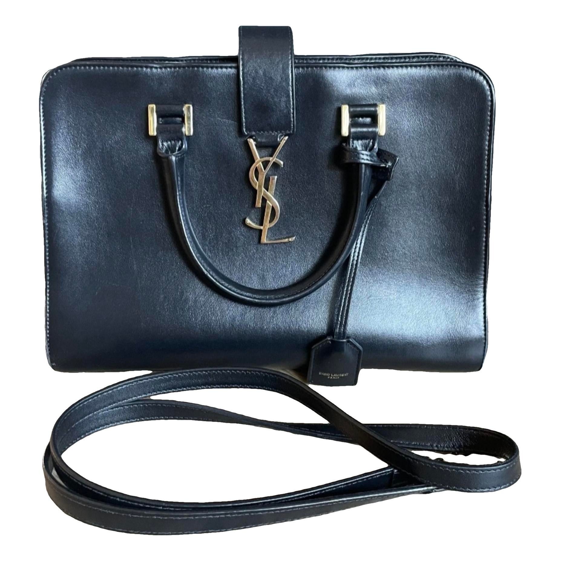 Leather crossbody bag