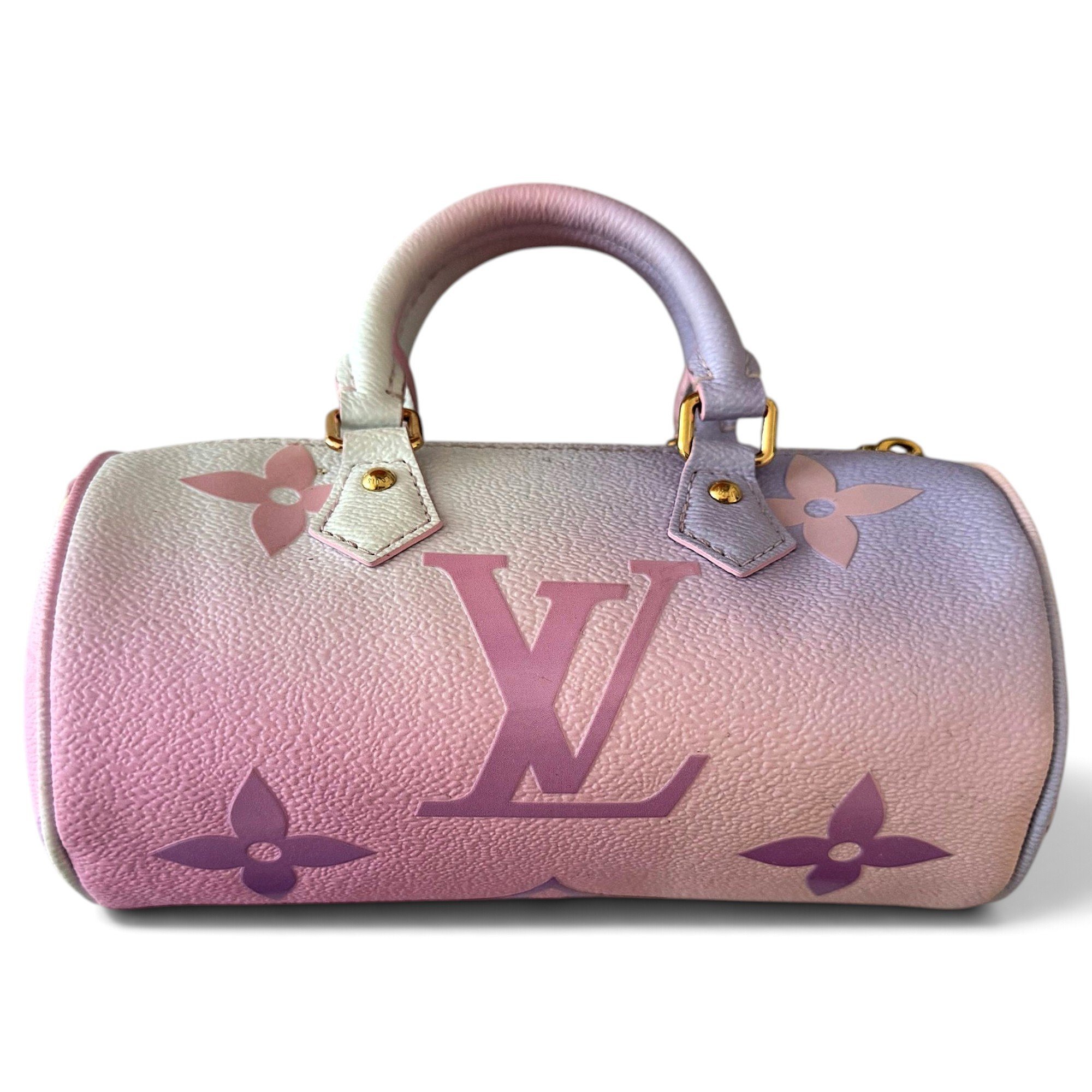 Papillon leather handbag
